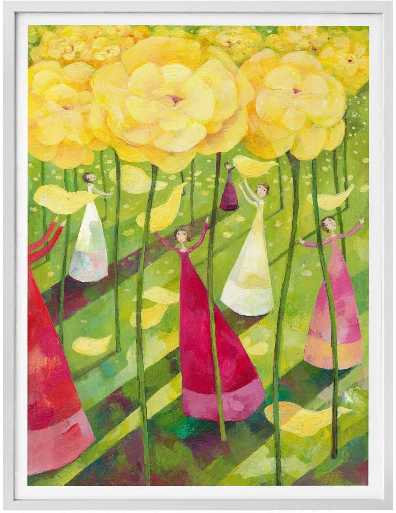 Image of Wall-Art Poster »Märchen Wandbilder Blumenwiese«, Landschaft, (1 St.), Poster, Wandbild, Bild, Wandposter bei Ackermann Versand Schweiz