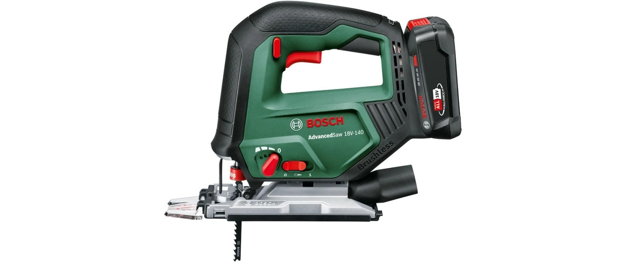 BOSCH Akku-Stichsäge »AdvancedSaw 18 V-140 Set 2.0 Ah«