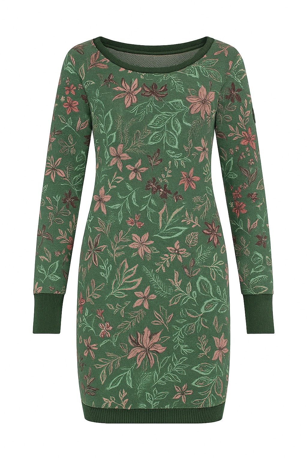 Ragwear Sweatkleid »MENITA FLOWERS O«