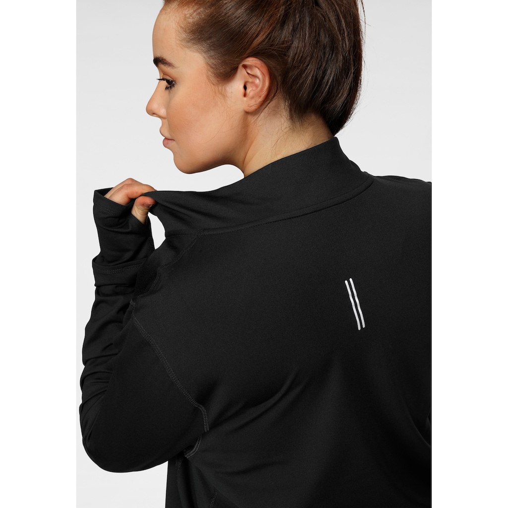 Nike Laufshirt »Element Women's 1/-Zip Running Top (Plus Size)«