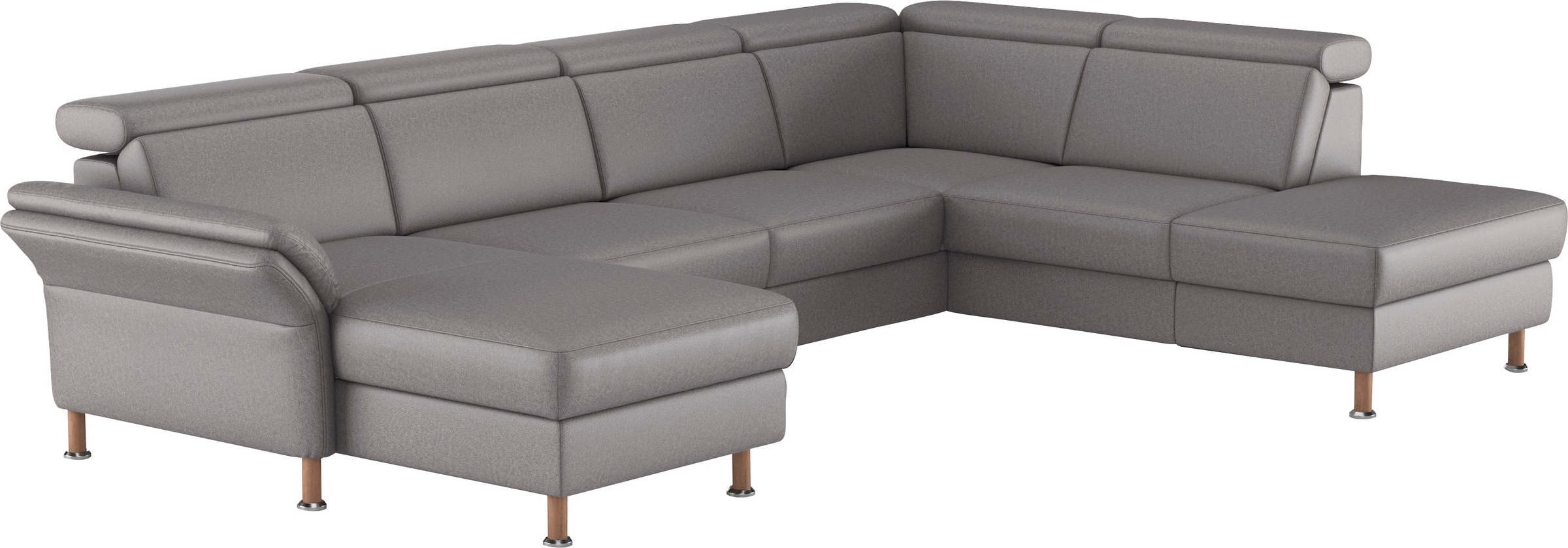Home affaire Wohnlandschaft »Calypso U-Form«, wahlweise mit motorischer Relaxfunktion