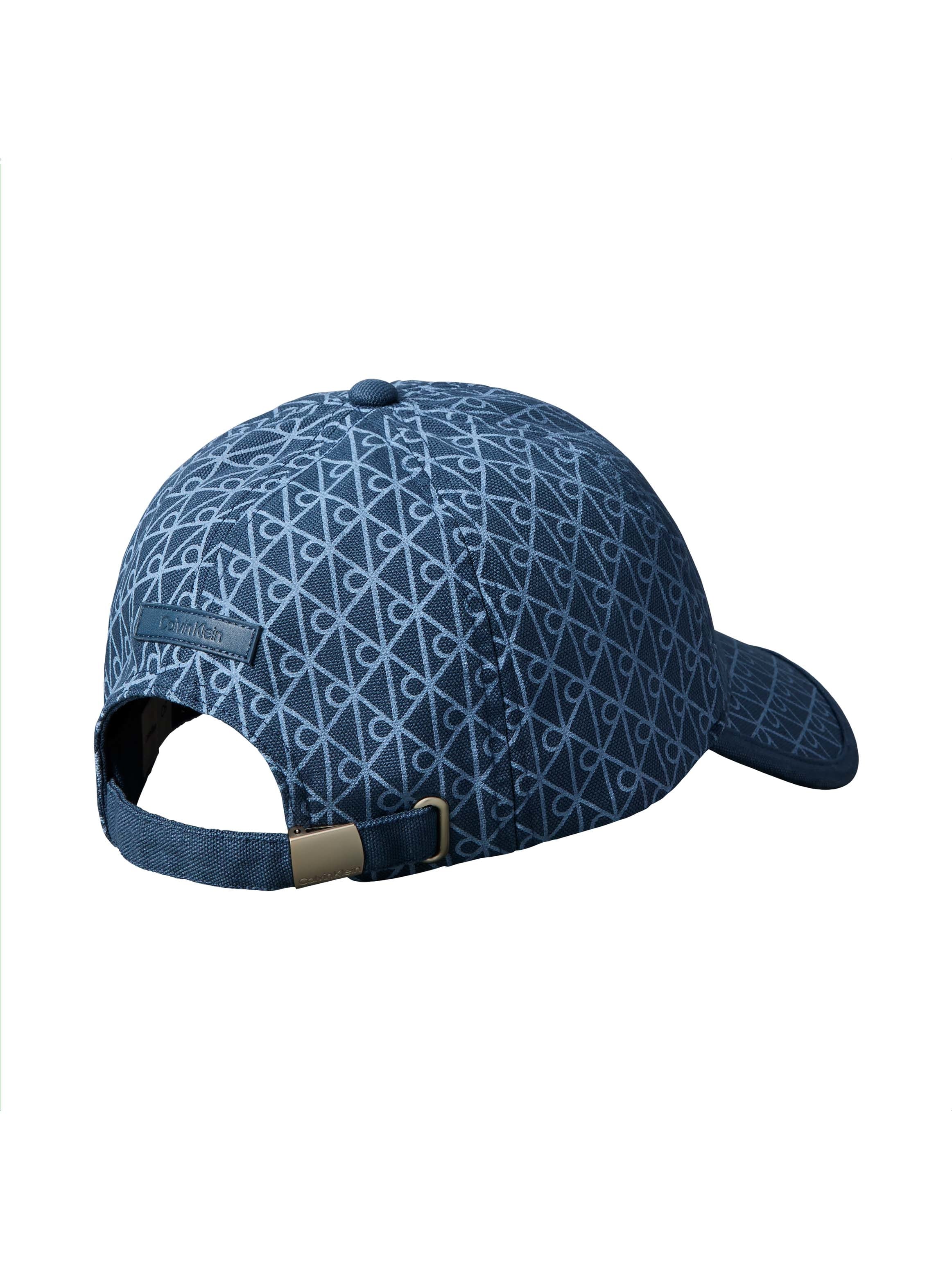 Calvin Klein Casquette de baseball »EMBLEM PRINT w LEATHER PATCH CAP« Mit festem Schirm
