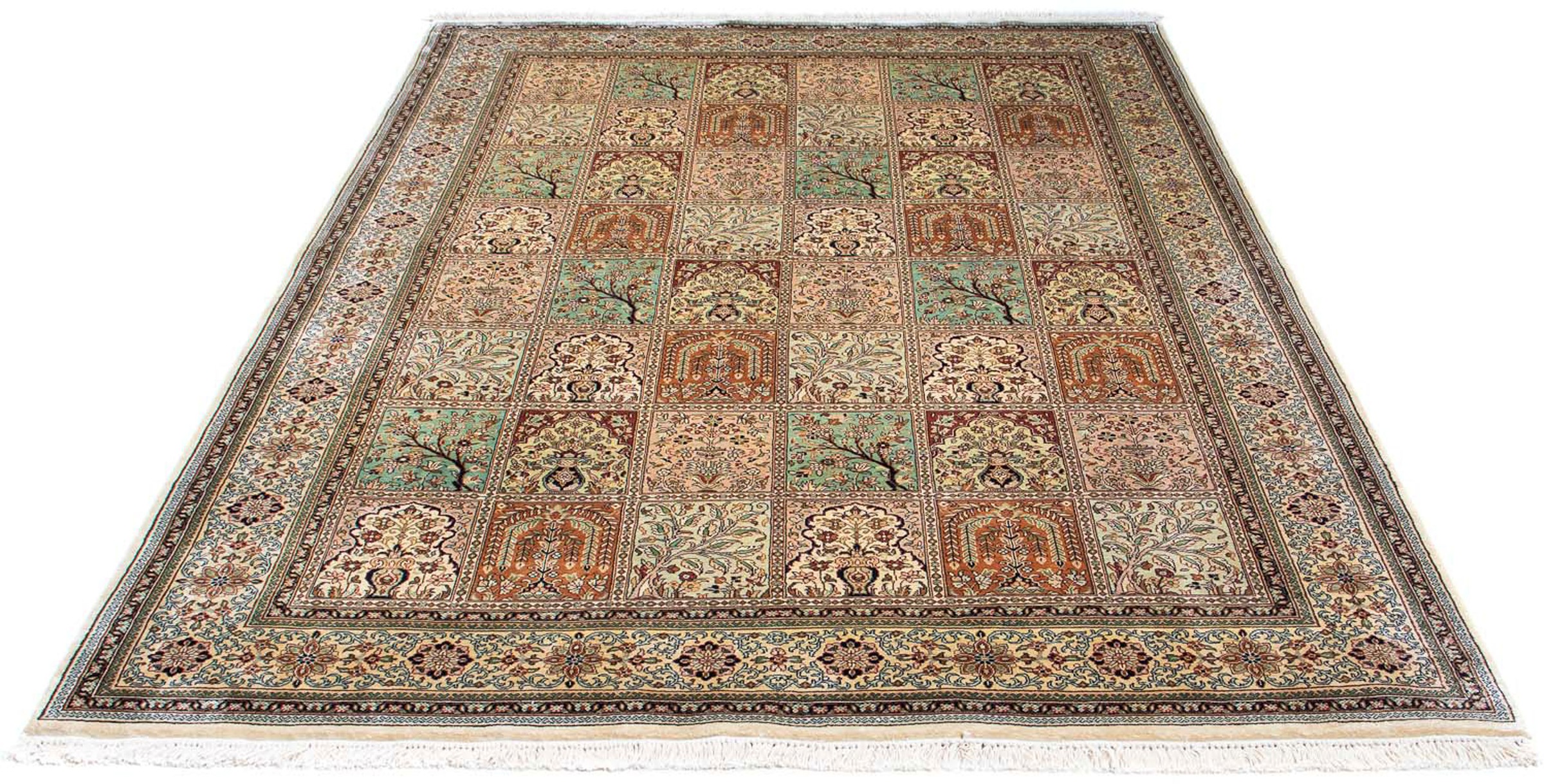 Image of morgenland Orientteppich »Perser - Classic - 236 x 168 cm - mehrfarbig«, rechteckig, 10 mm Höhe, Wohnzimmer, Handgeknüpft, Einzelstück mit Zertifikat bei Ackermann Versand Schweiz