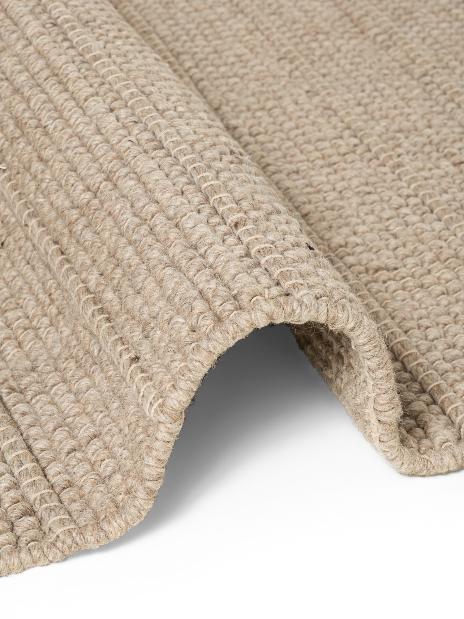 Ted Baker Tapis en laine »Parker« Rectangulaire 7 mm Höhe Wolle, Natur, handgewebt, Wohnzimmer, Schlafzimmer, Boho, Skandi