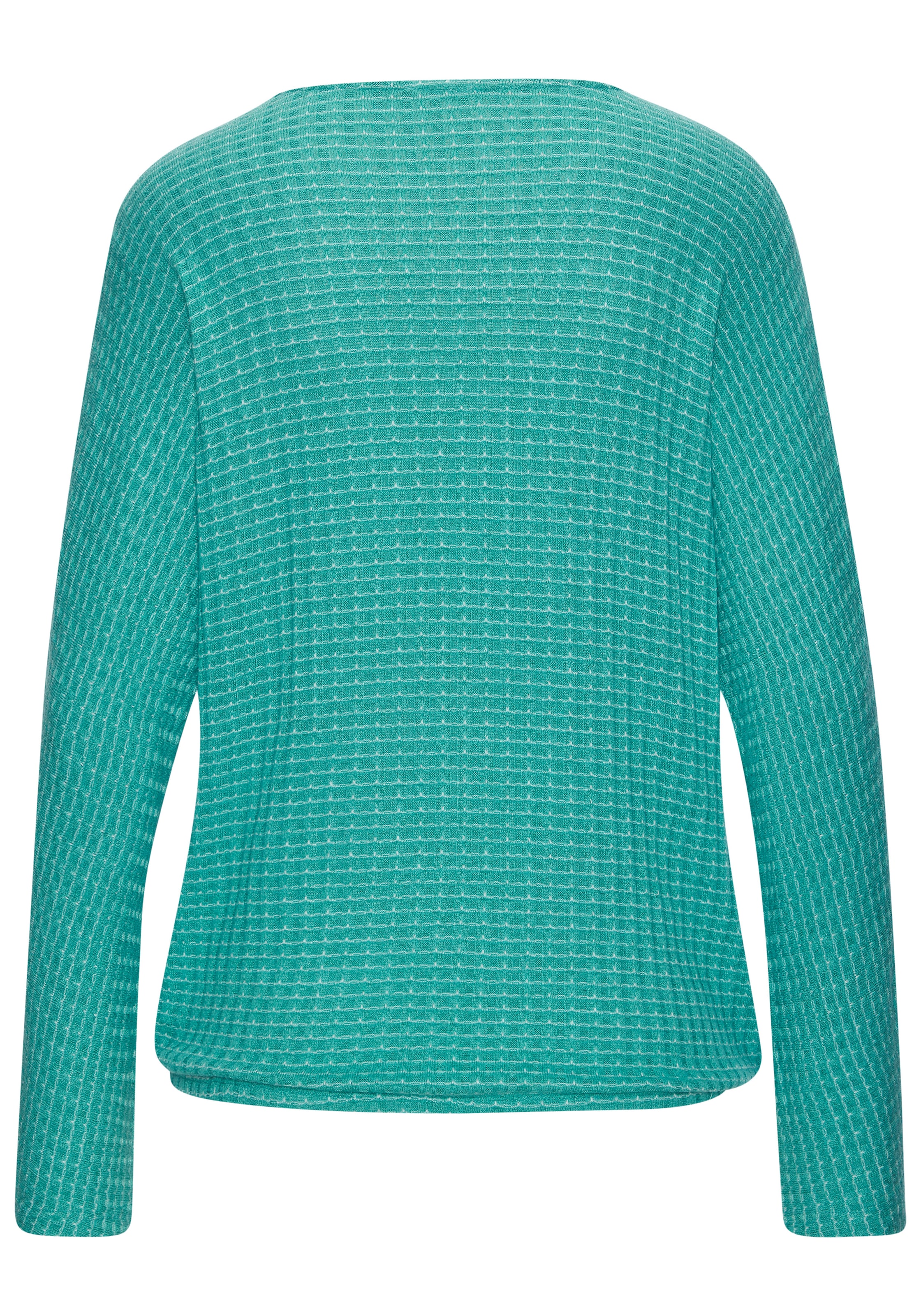 Vivance T-shirt à manches longues »aus sommerlicher Strickqualität« avec élastique à la taille