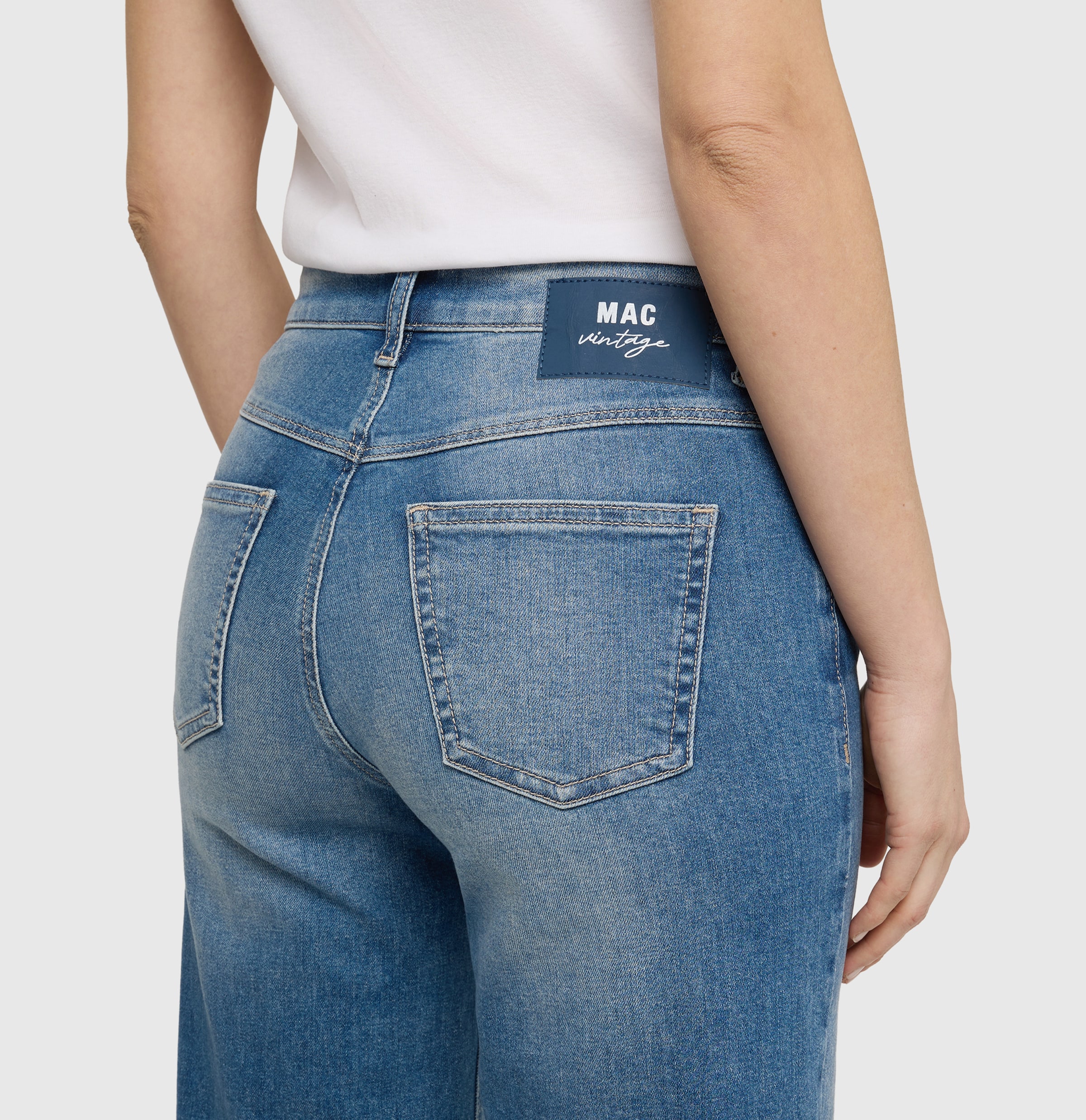 MAC Weite Jeans im Five-Pocket Style