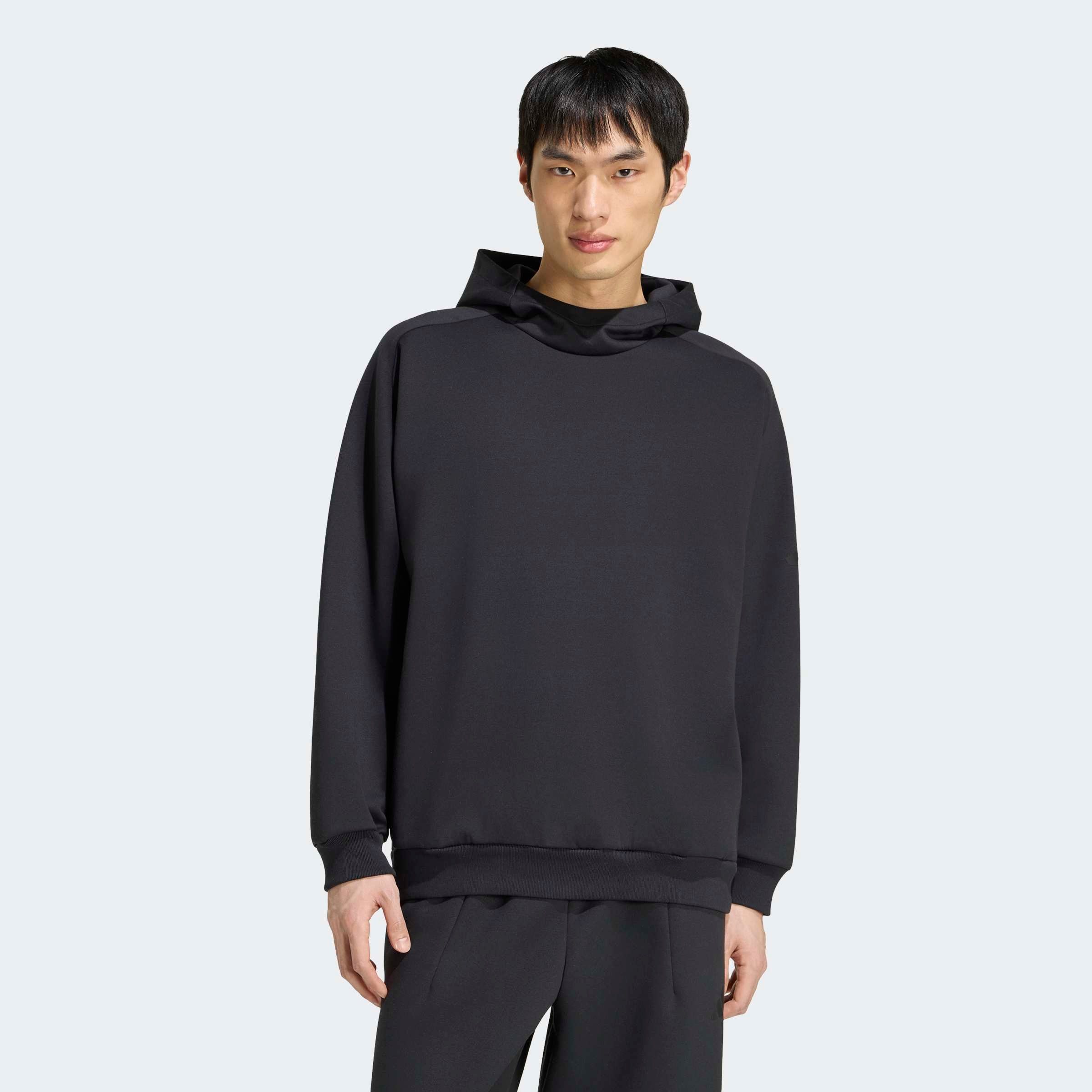 Image of adidas Sportswear Kapuzensweatshirt "SOFT LUX WINTER KNIT HOODIE"