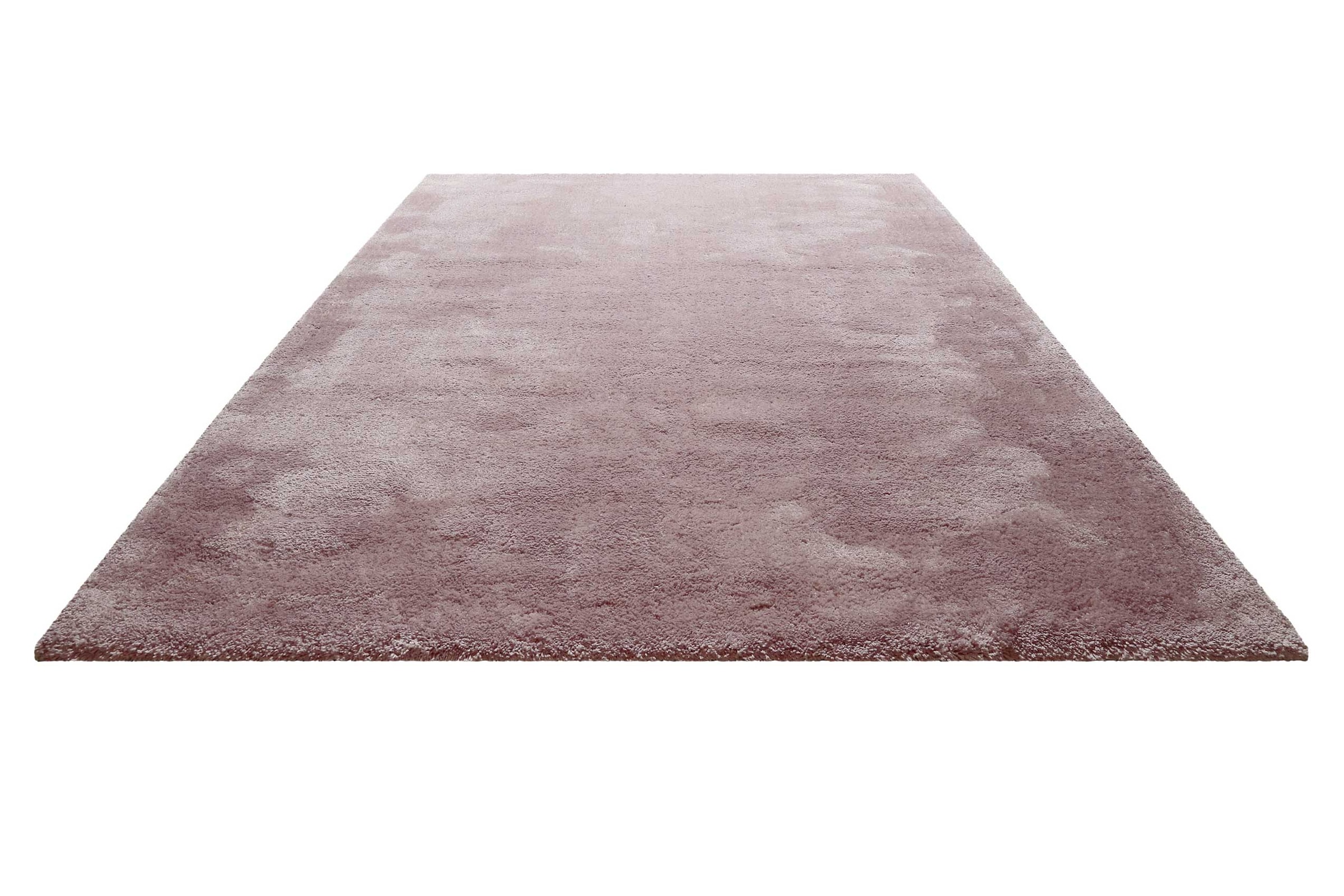 Homie Living Teppich »Pisa«, rund, 25 mm Höhe, Hochflor, Microfaser, uni, weich, Shaggy, Wohnzimmer, Schlafzimmer