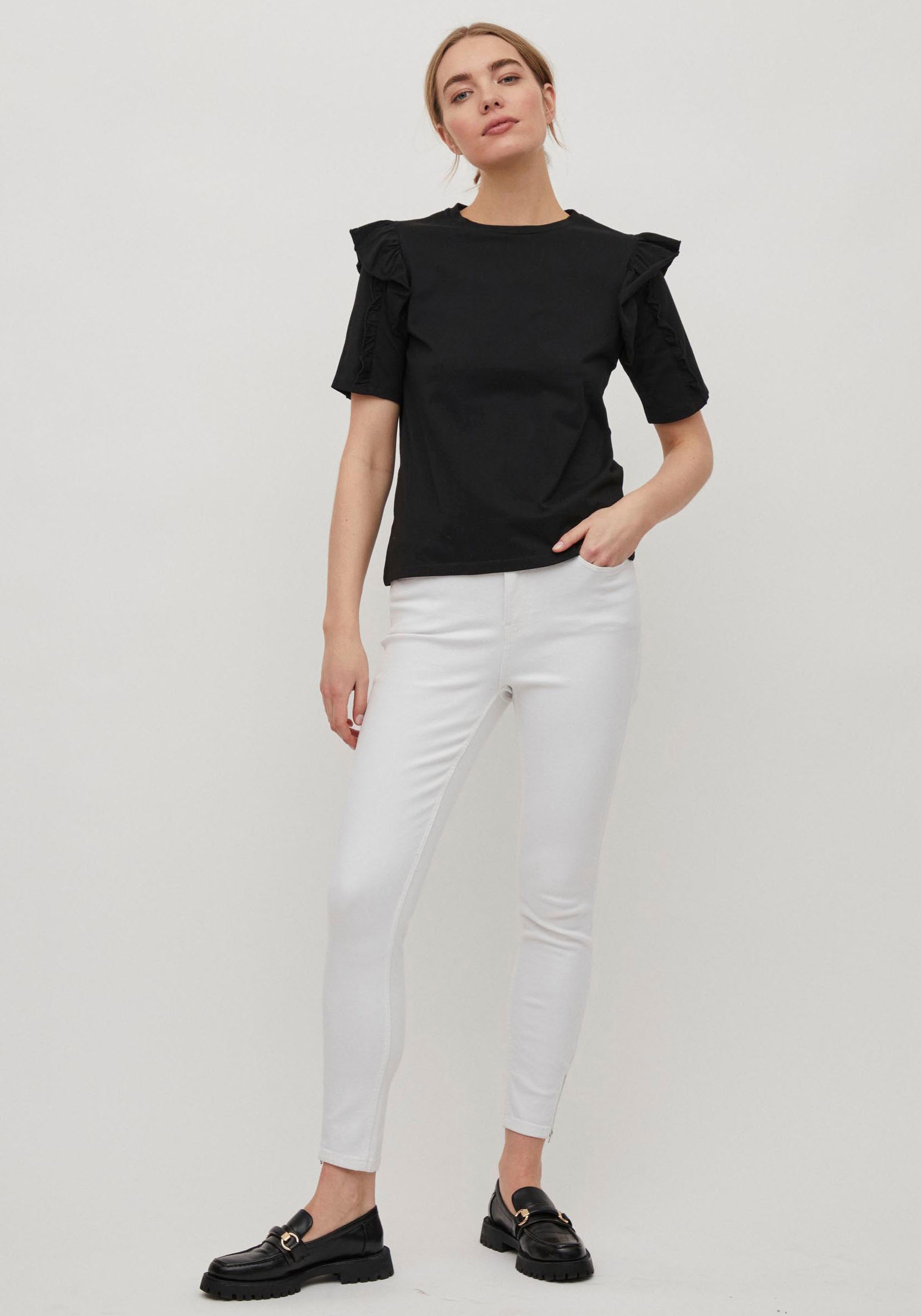 Image of Vila 7/8-Jeans »VISKINNIE 7/8ZIP«, mit Reissverschluss an den Säumen bei Ackermann Versand Schweiz