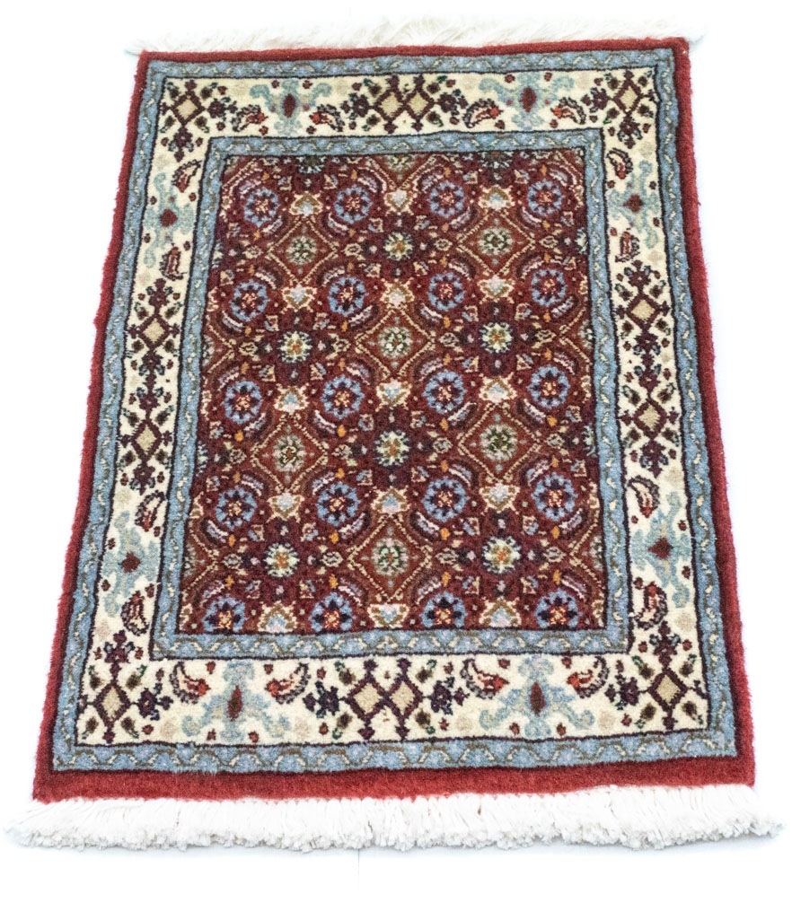 Image of morgenland Teppich »Moud Teppich handgeknüpft blau«, rechteckig, 8 mm Höhe bei Ackermann Versand Schweiz