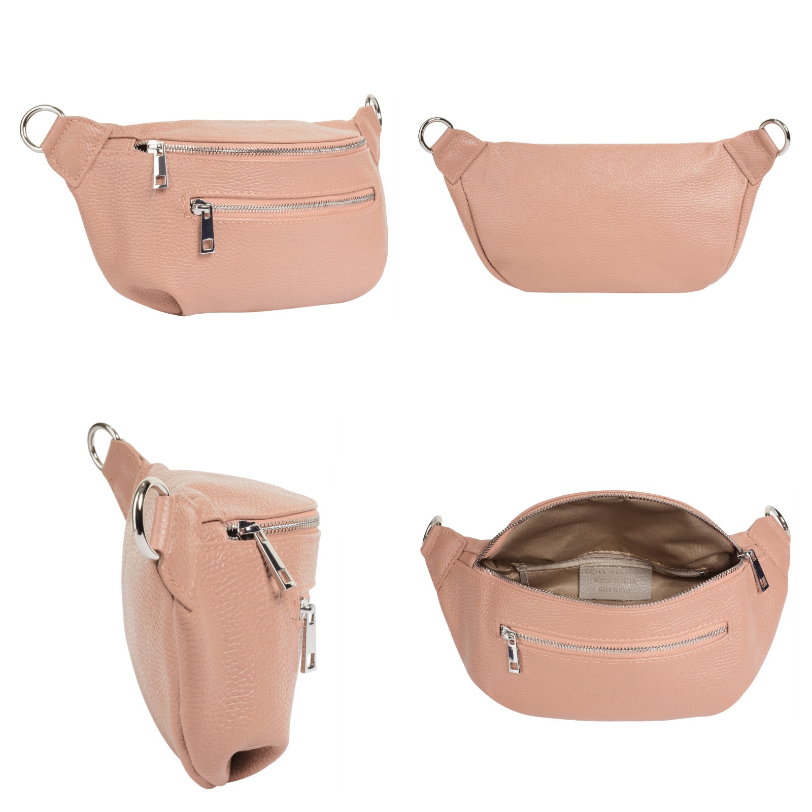 Samantha Look Gürteltasche, echt Leder, Made in Italy