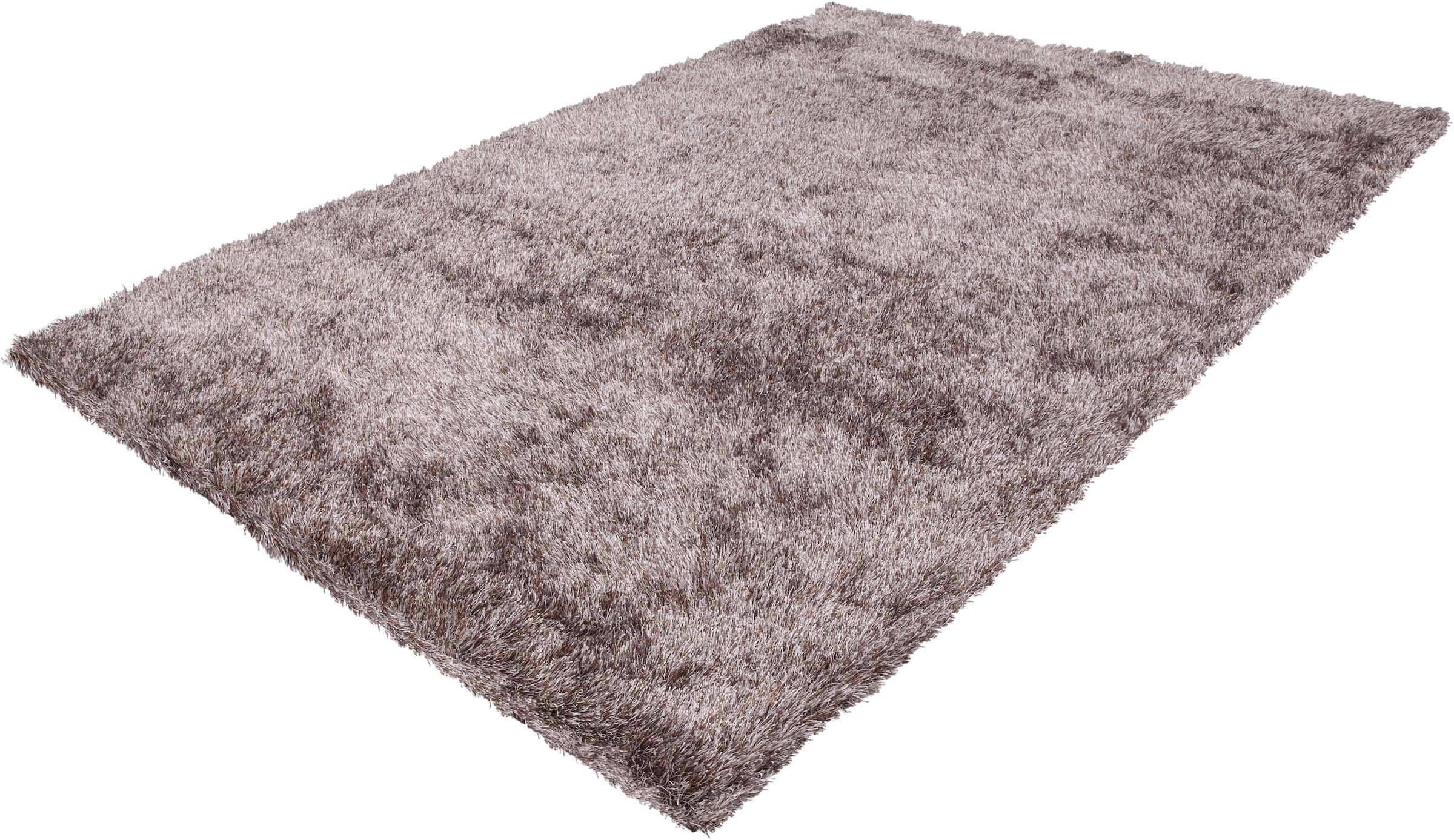 Bruno Banani Hochflor-Teppich »Alga«, rechteckig, 40 mm Höhe, Uni, Shaggy, Langflor, besonders weich und kuschelig, Wohnzimmer