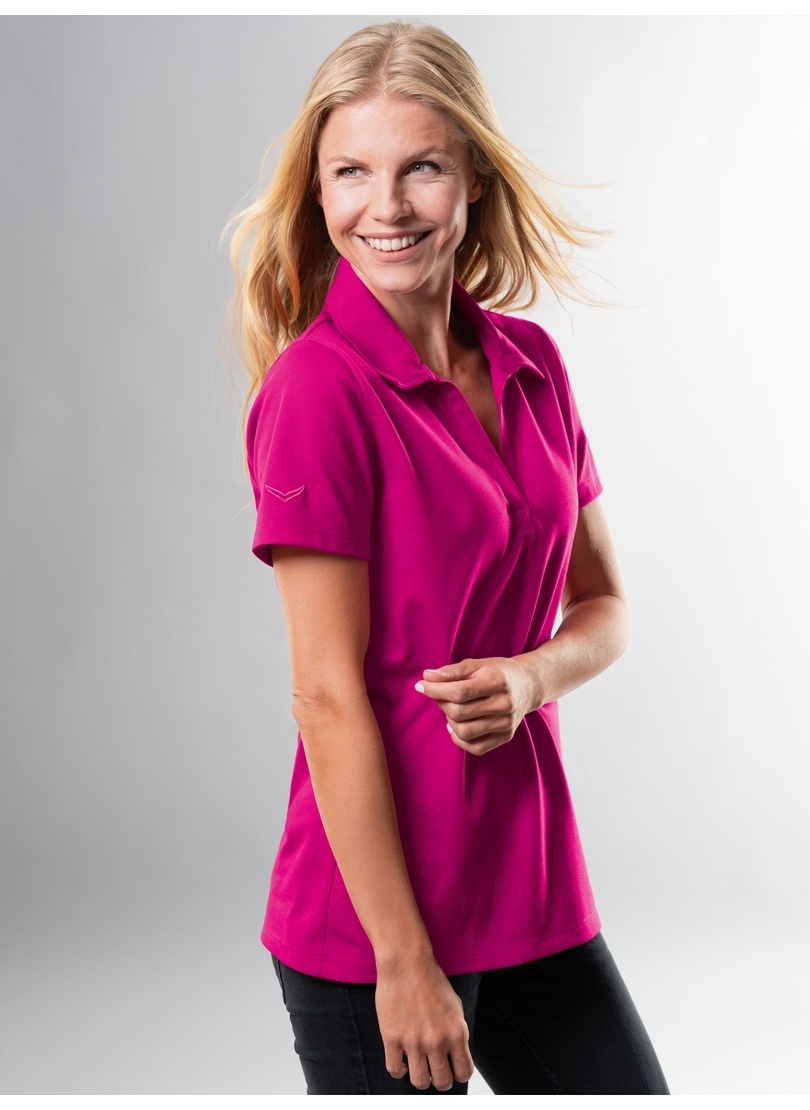 Image of Trigema Poloshirt "TRIGEMA Poloshirt ohne Knopfleiste" 1 Stk.