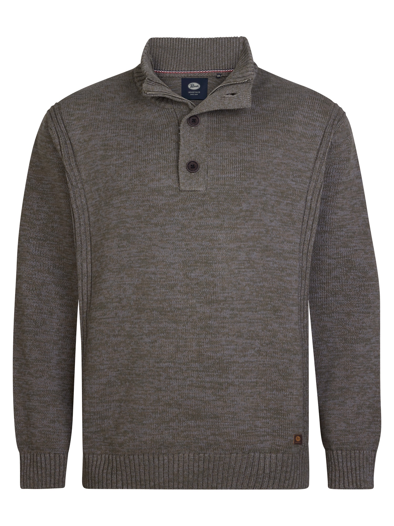 Petrol Industries Strickpullover, mit Rippbündchen