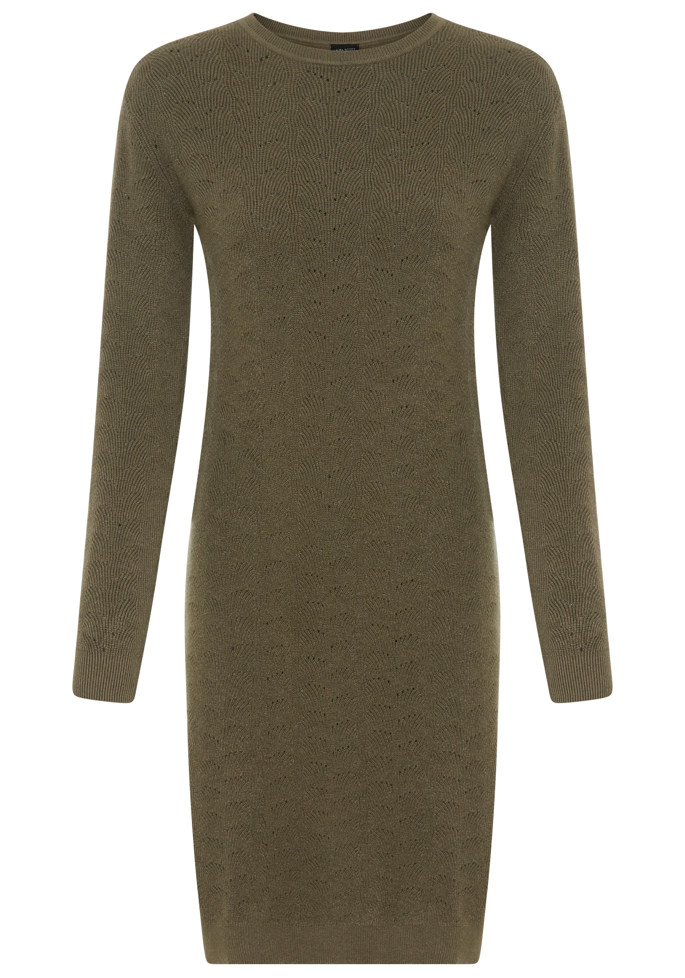 Laura Scott Strickkleid, aus tollem Lochstrick