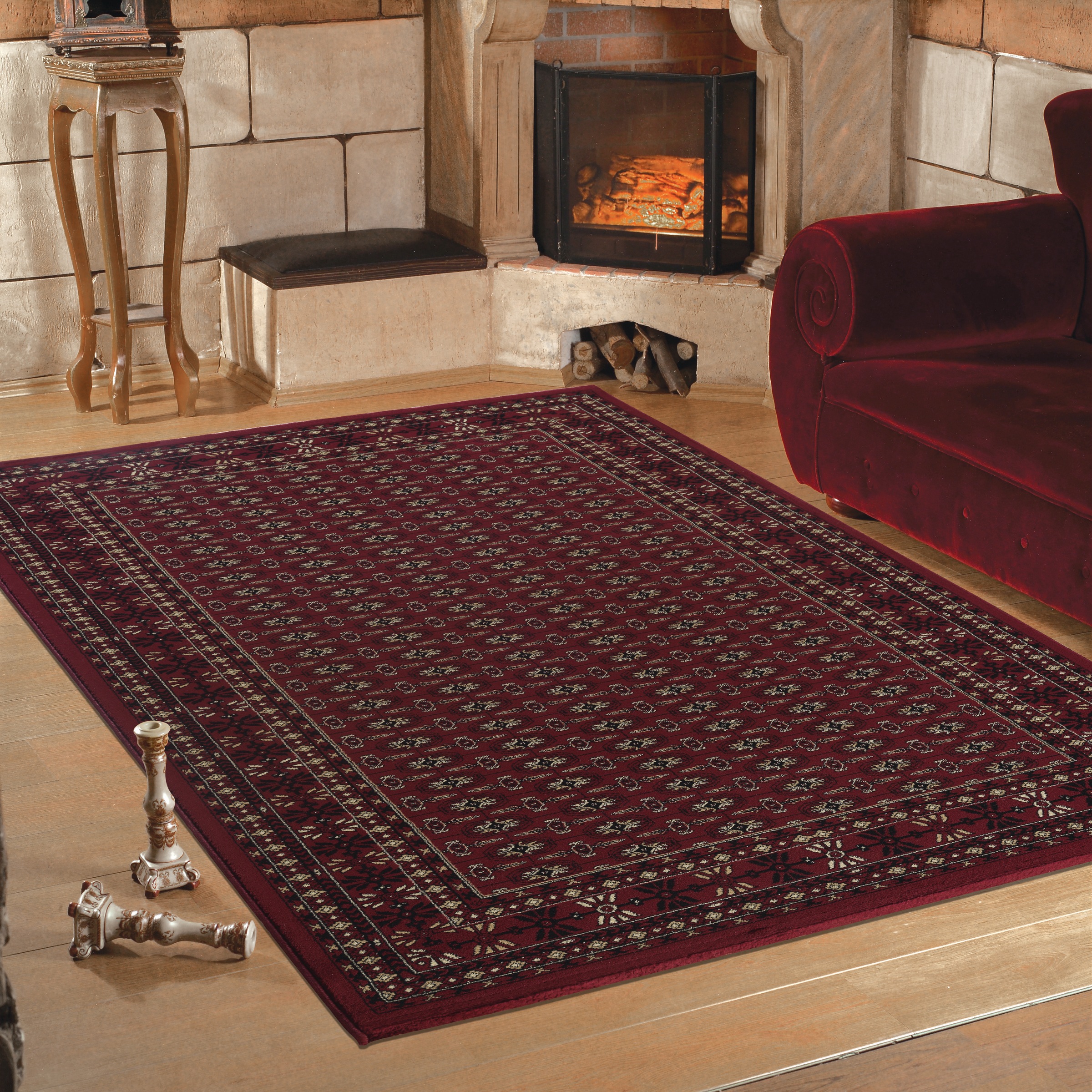 Ayyildiz Teppiche Teppich »Marrakesh 351«, rechteckig, 12 mm Höhe, Orient Optik, Kurzflor, Wohnzimmer