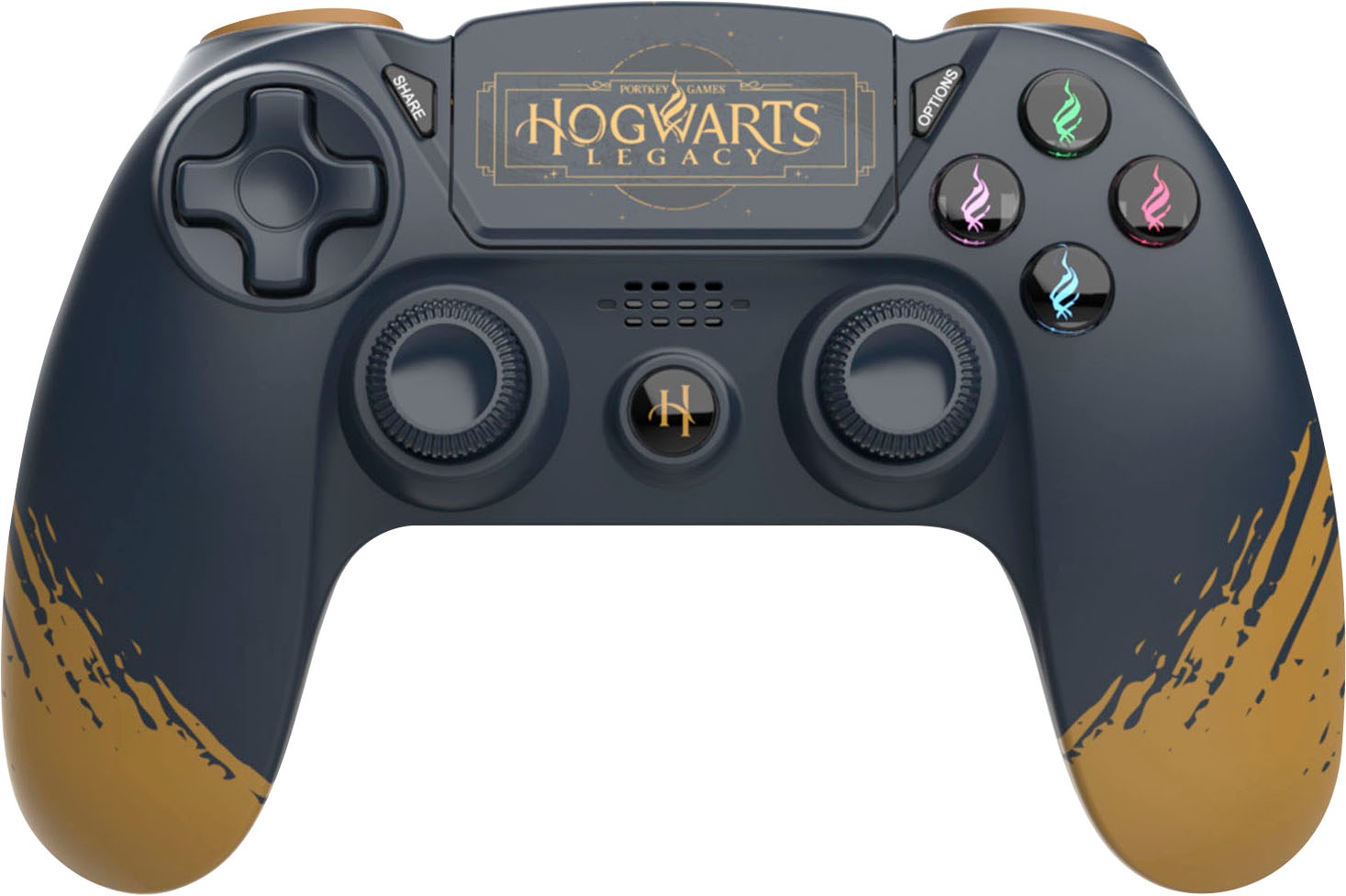 Image of Freaks and Geeks PlayStation 4-Controller "Harry Potter Hogwarts Legacy Wireless Controller"