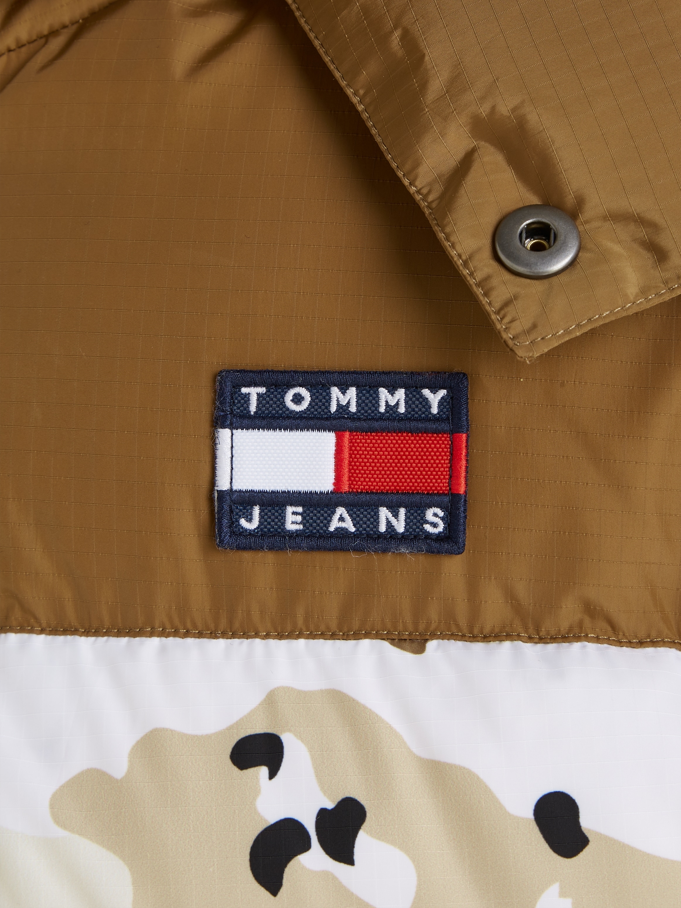 Tommy Jeans Steppjacke »TJM CLBK AOP ALASKA PUFFER«, mit Kapuze