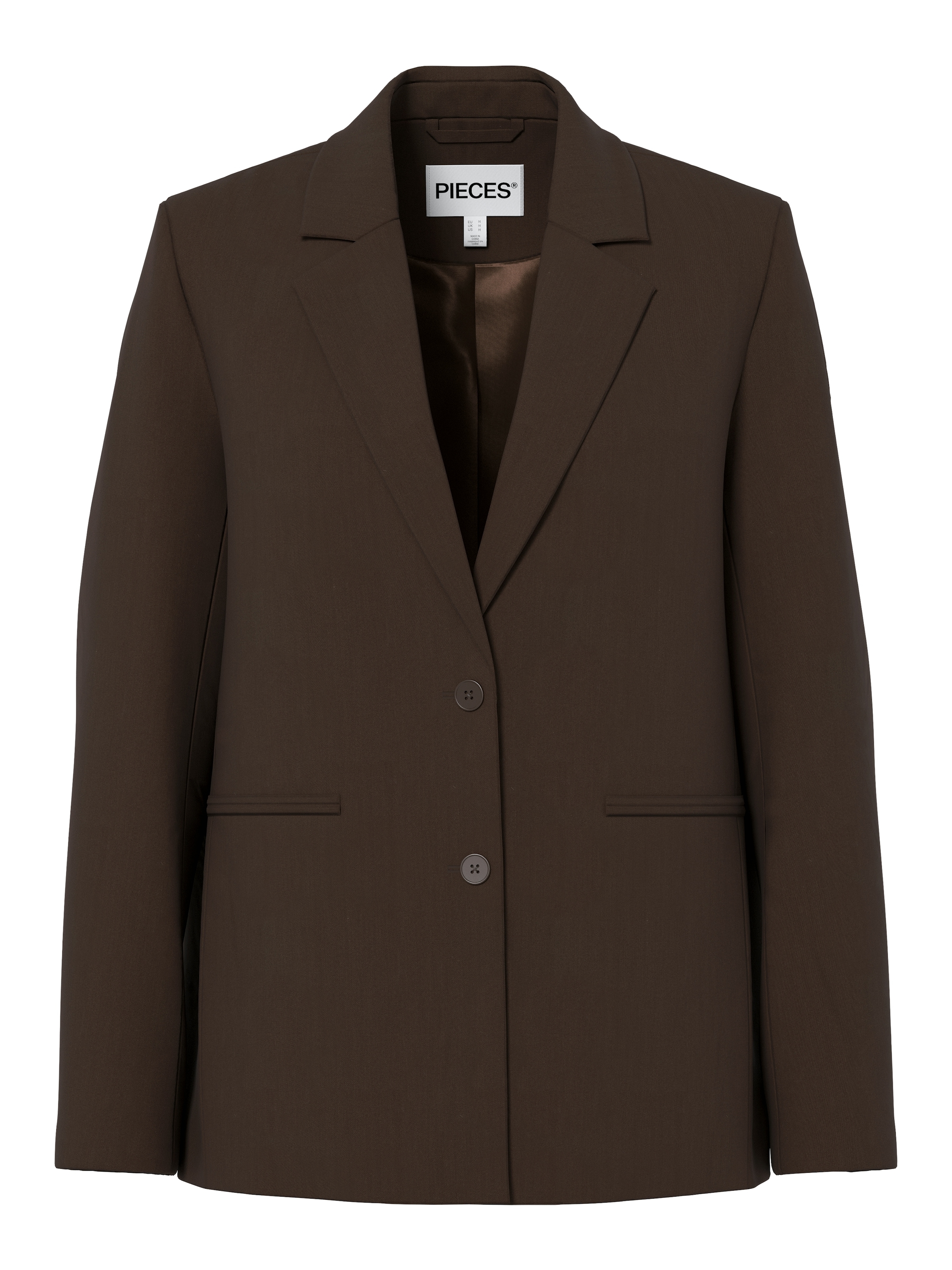 pieces Longblazer »PCBOSELLA LS LOOSE BLAZER NOOS BC« Materialmix