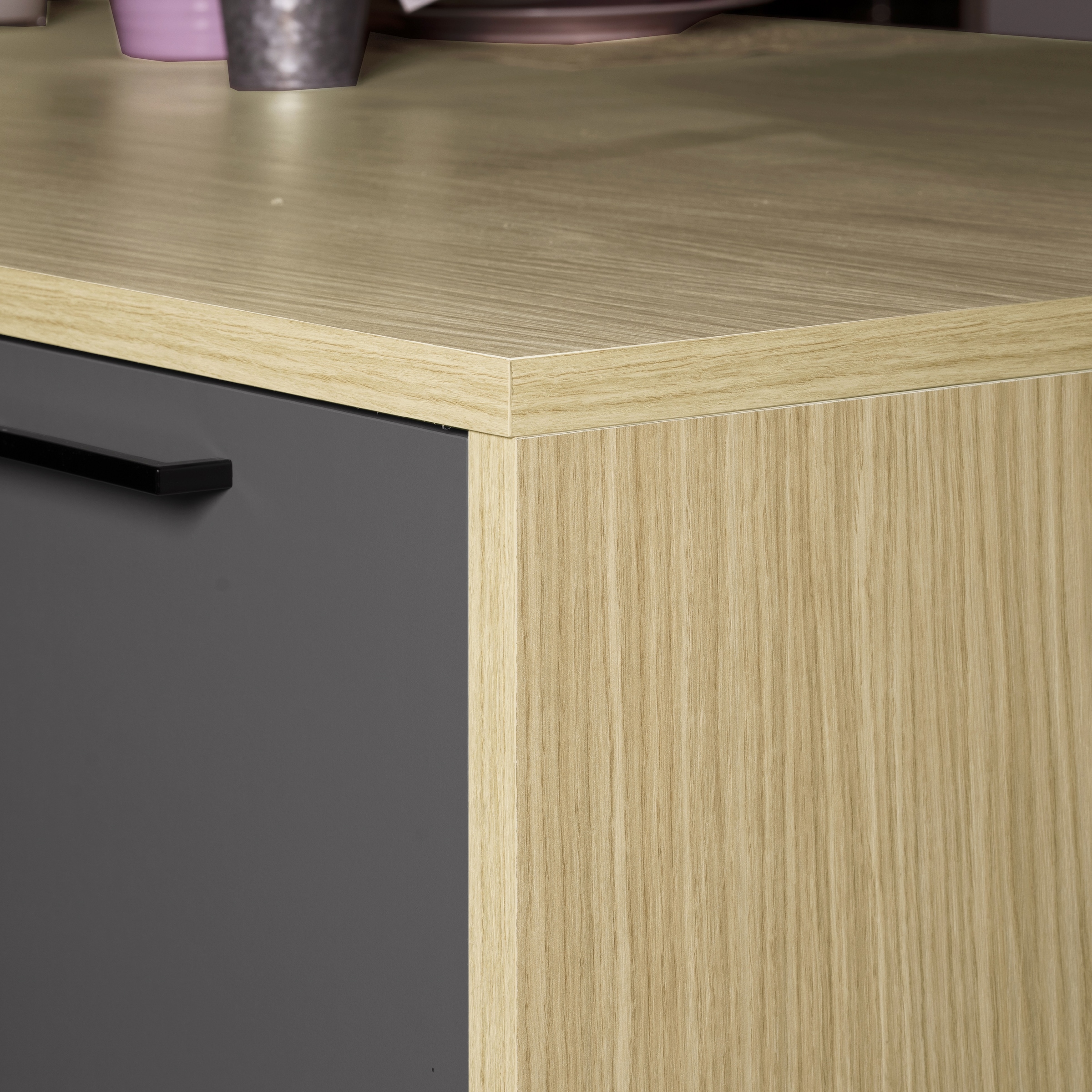 KOCHSTATION Kücheninsel »KS-Luna Breite 200 cm, Höhe 90 cm« Breite 200 cm, wahlweise mit Hanseatic-E-Geräten