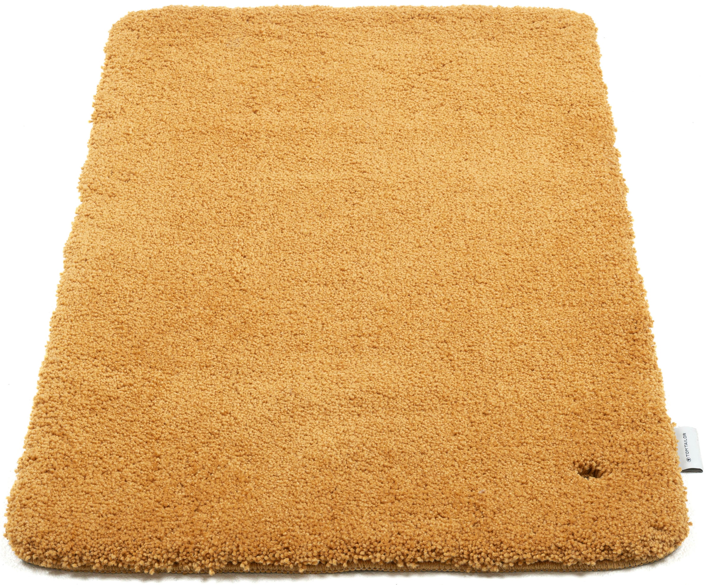 TOM TAILOR HOME Tapis de bain »Cozy Bath UNI« Höhe 27 mm Badteppich, Uni Farben, rechteckig, rund und oval erhältlich