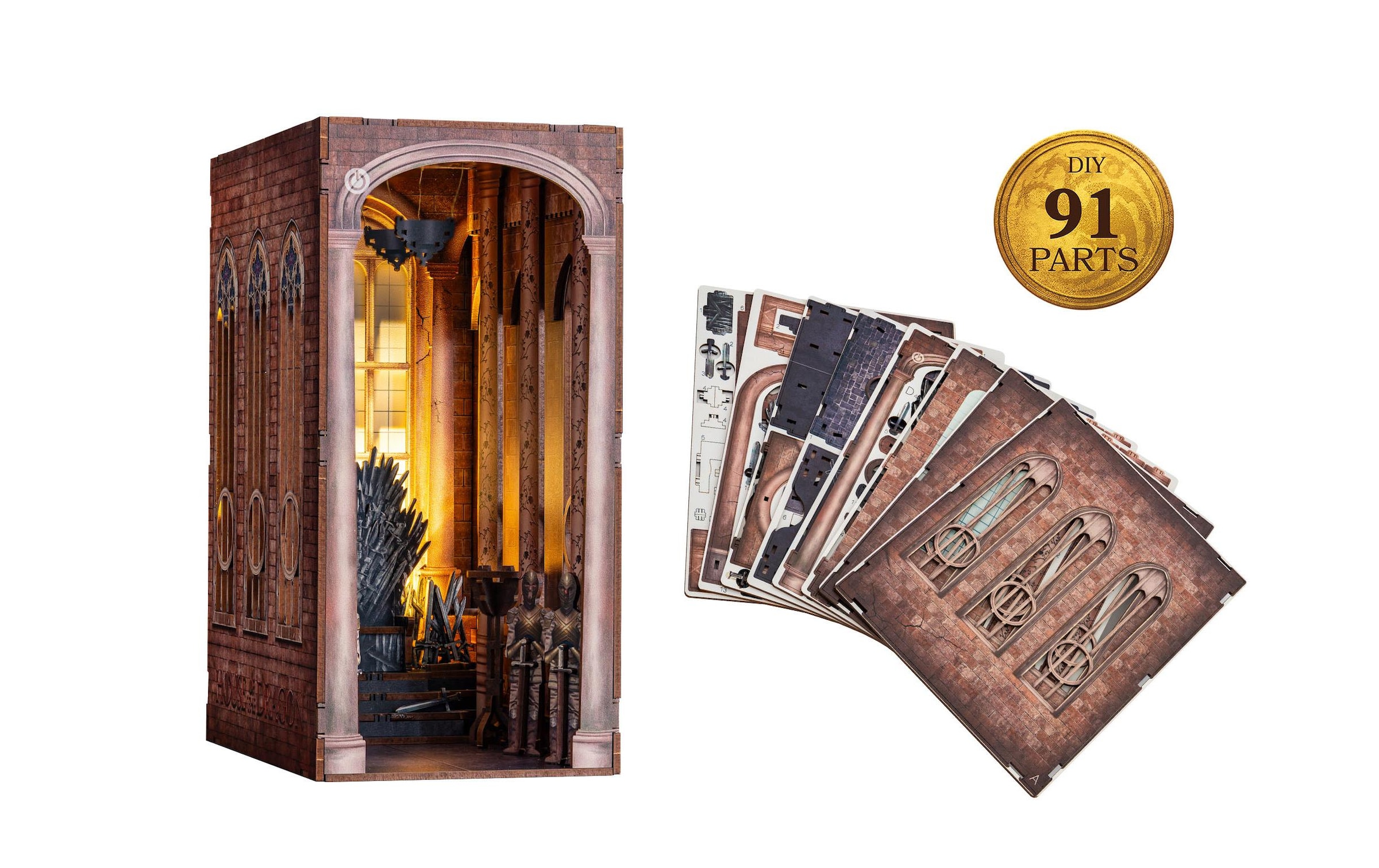 Revell® Modellbausatz »Revell Tiny Adventures, House of the Dragon, Iron Throne«