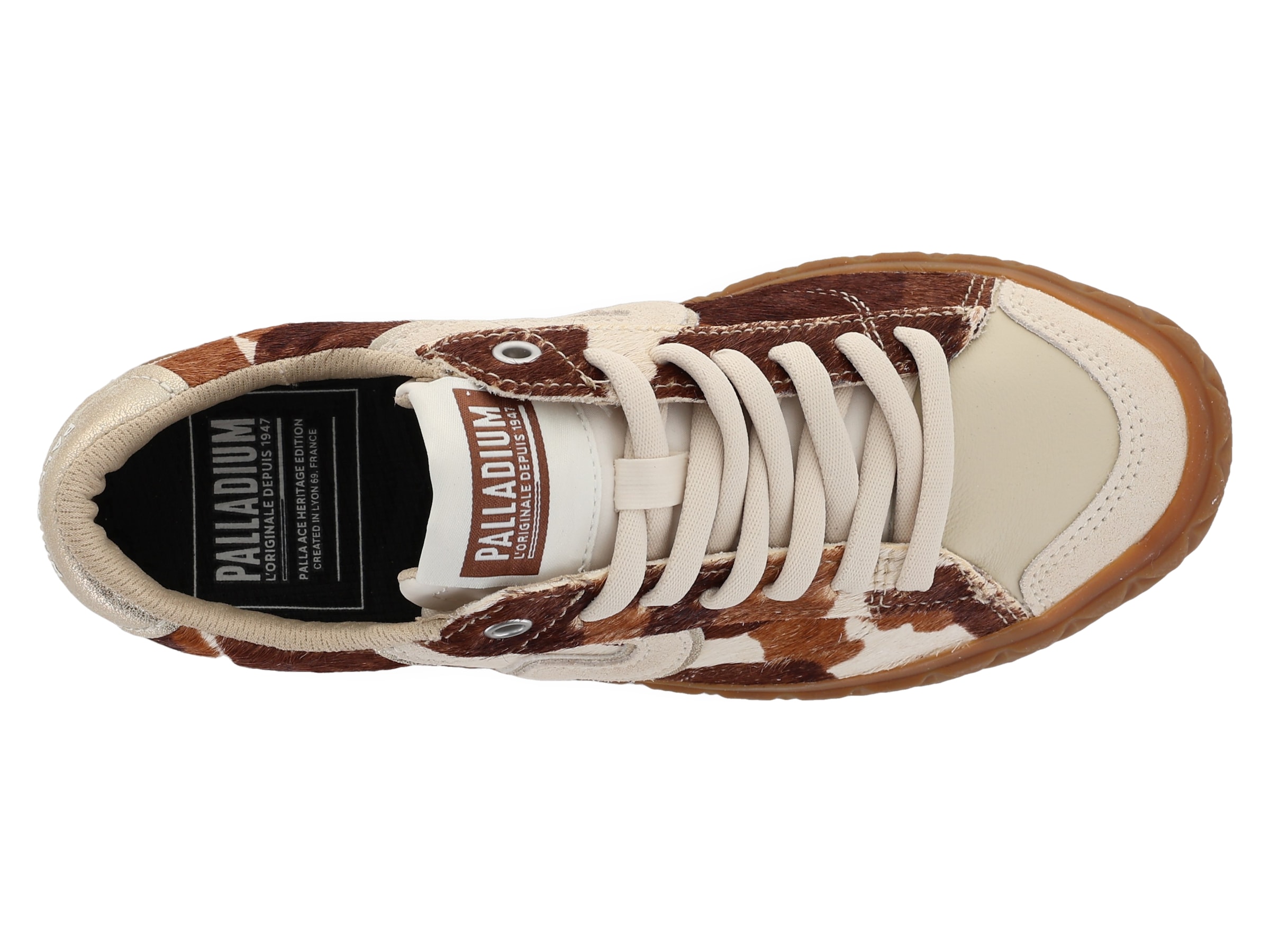 Palladium Sneakers »PALLA ACE LO MIX LTH WILD«  Obermaterial in Ponyfell-Optik