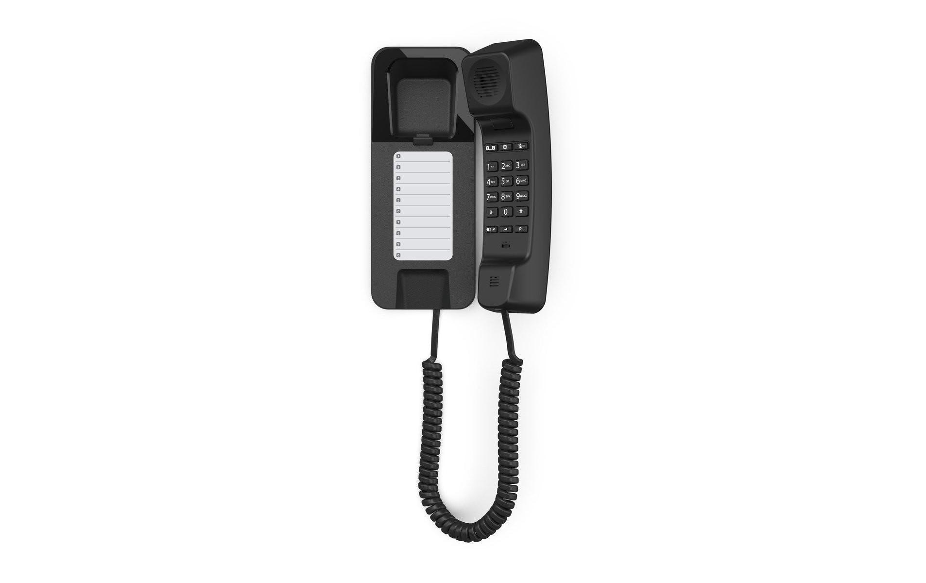 Gigaset DECT-Telefon »Desk 200 schwarz«