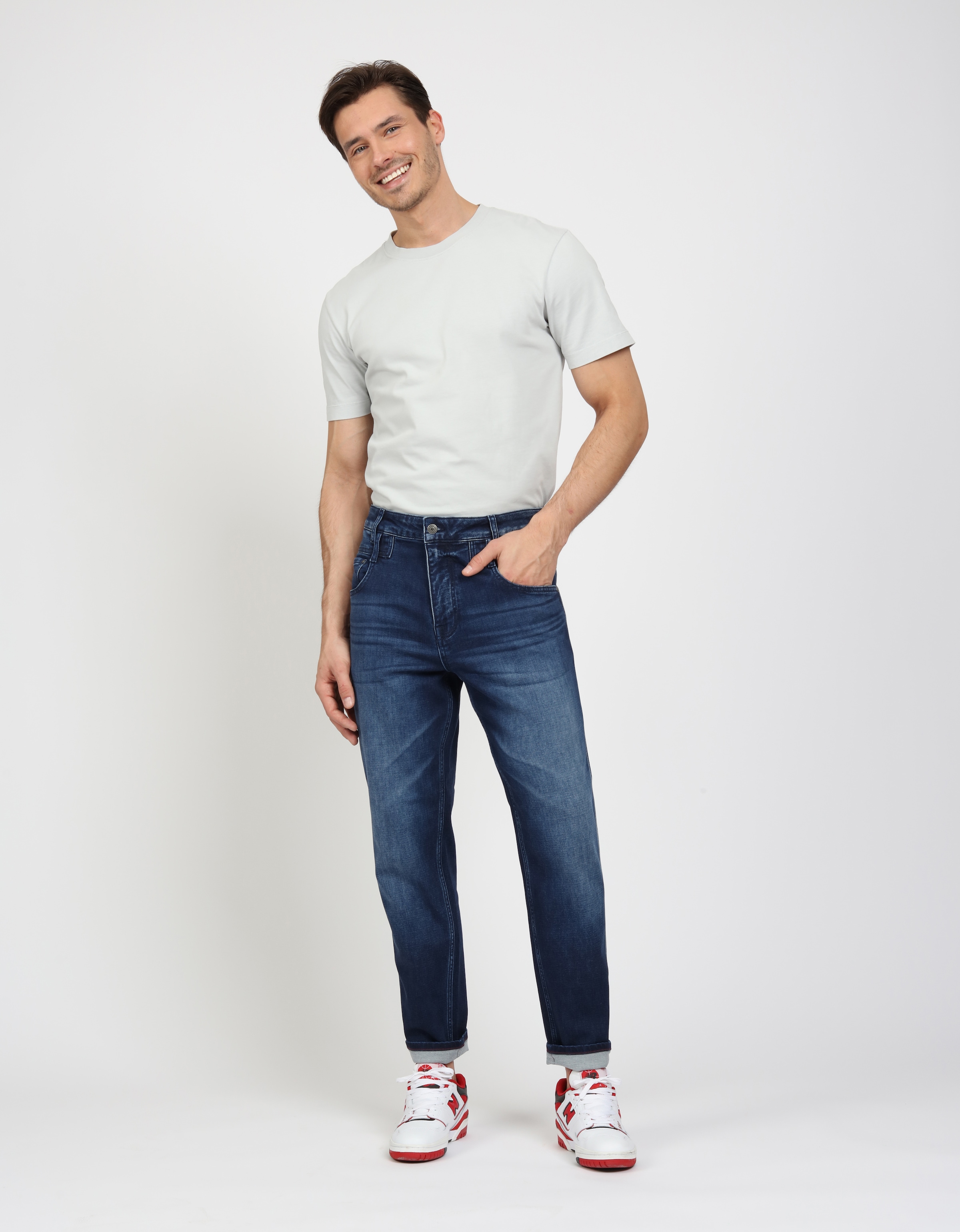 GANG Relax-fit-Jeans »94MARCO«, im Jogger Style mit charakteristischem Doppelbunddetail