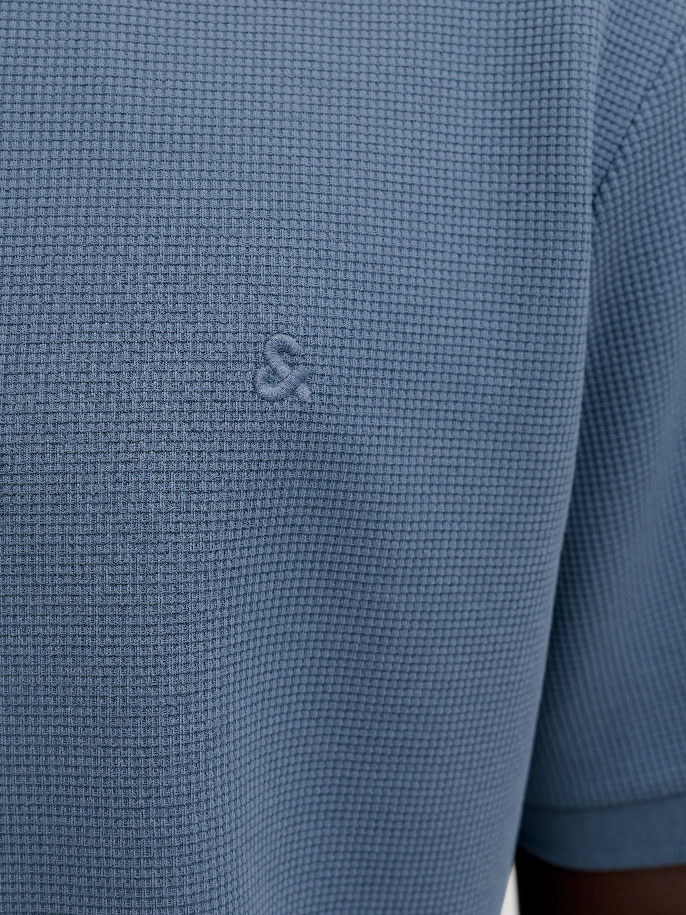 Jack & Jones Poloshirt »JJEAUSTIN ZIP POLO SS NOOS« mit Polokragen