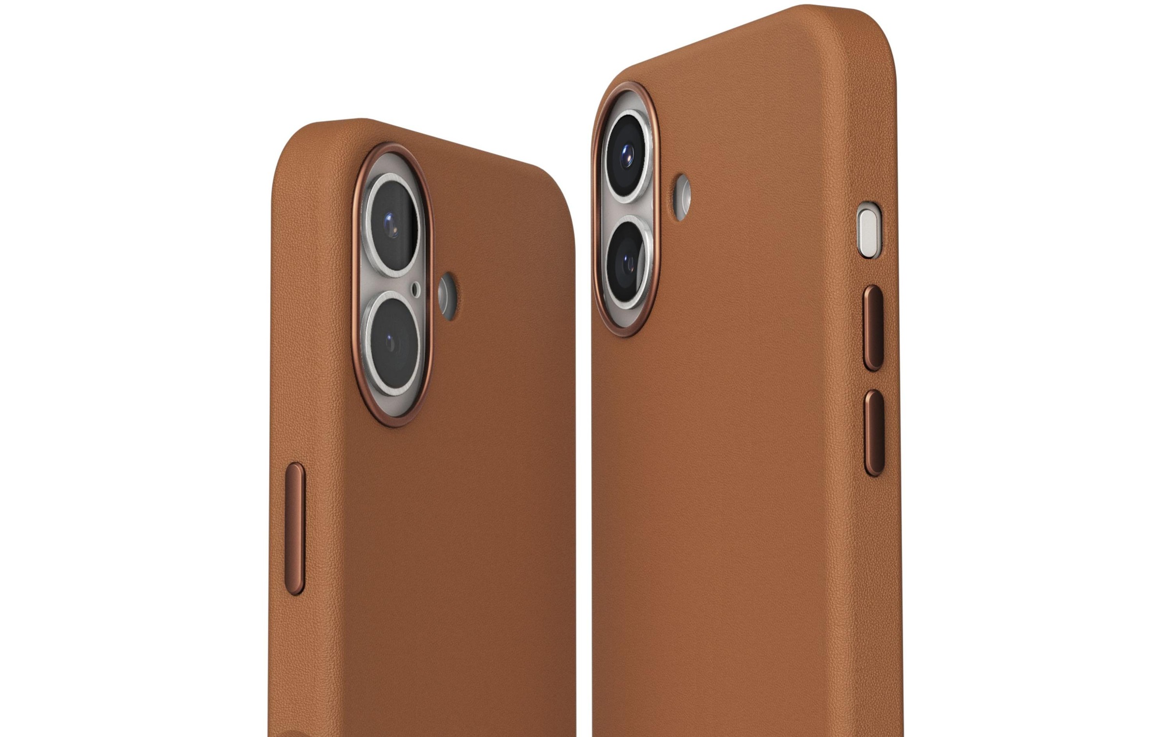 VONMÄHLEN Backcover »Like Leather iPhone«, iPhone 16