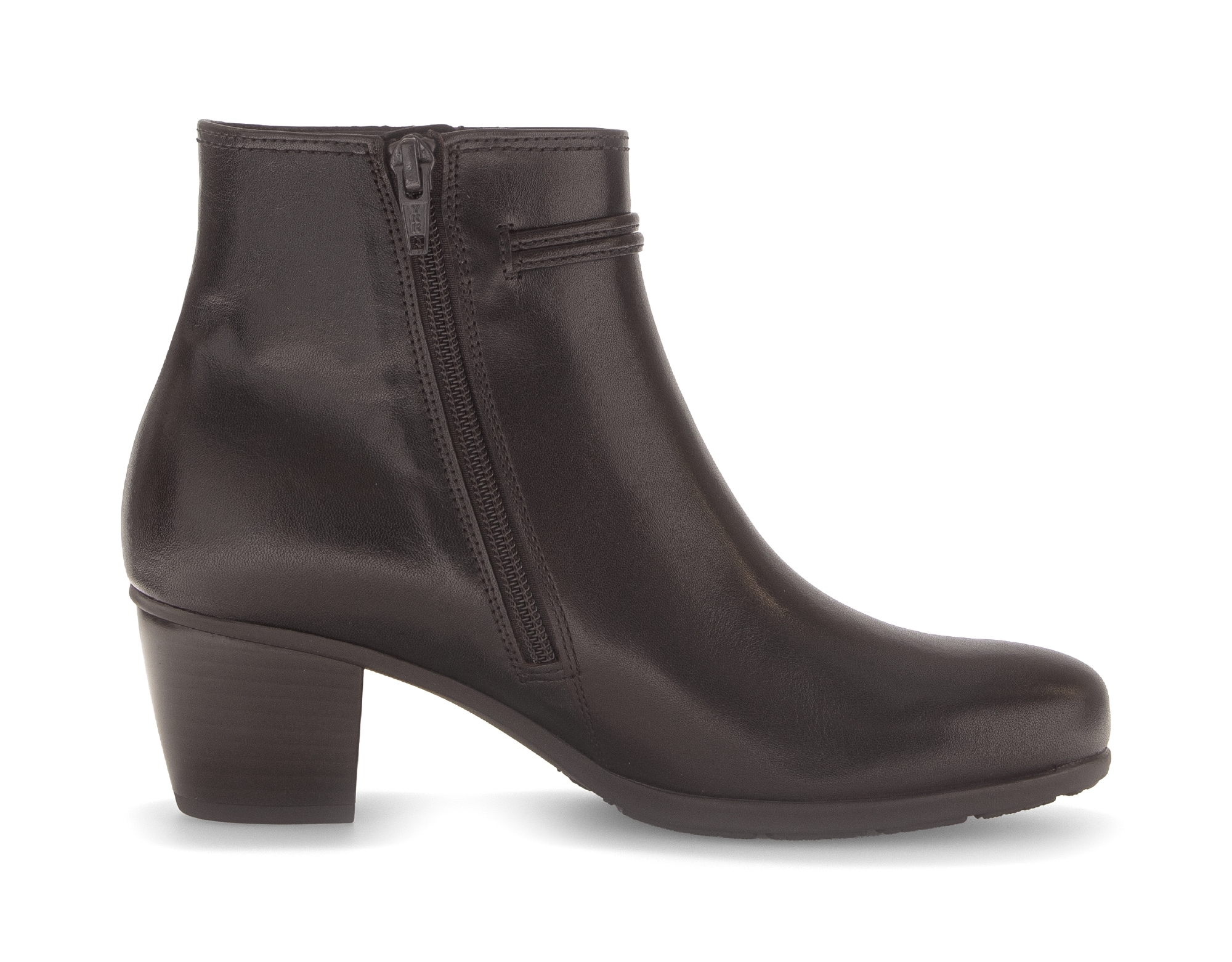 Gabor Stiefelette  , Trichterabsatz, Ankleboots mit Hovercraft Luftkammer-Laufsohle