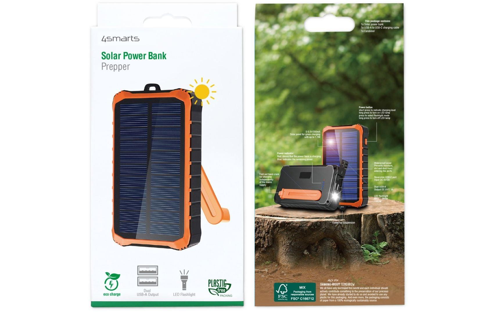 4smarts Powerbank »Prepper«