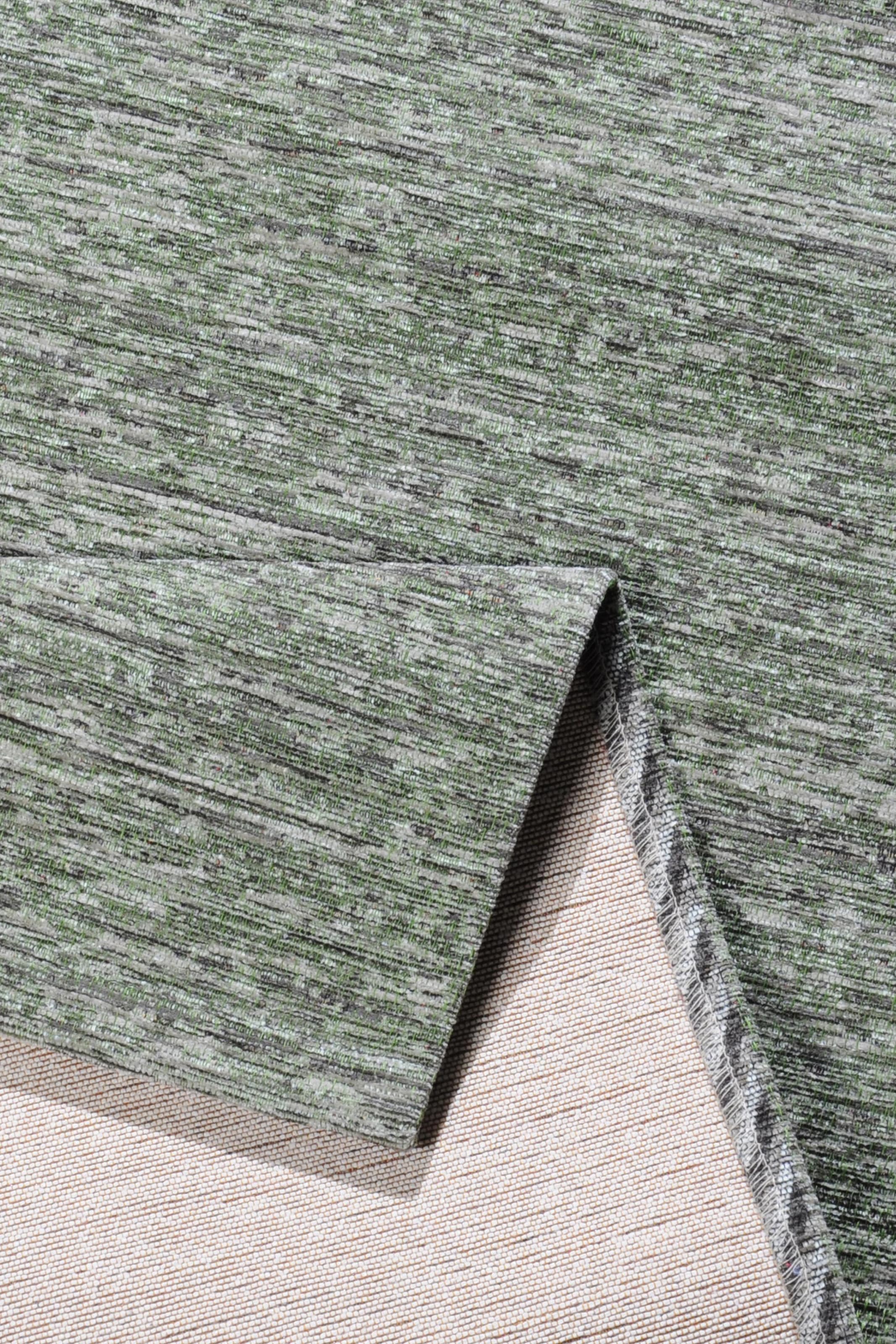 THEKO Teppich »Kapstadt uni« rechteckig 5 mm Höhe Flachgewebe, ideal im Wohnzimmer & Schlafzimmer