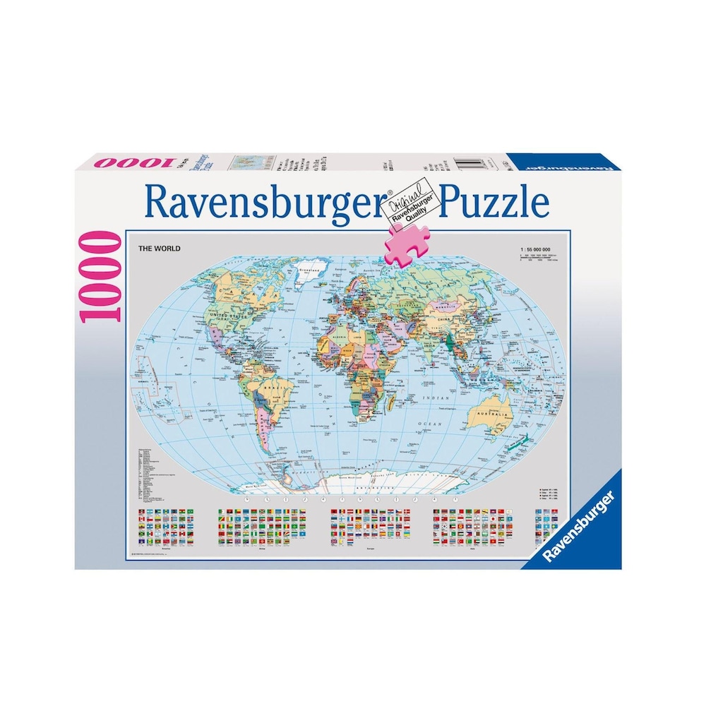 Ravensburger Puzzle »Politische Weltkarte«