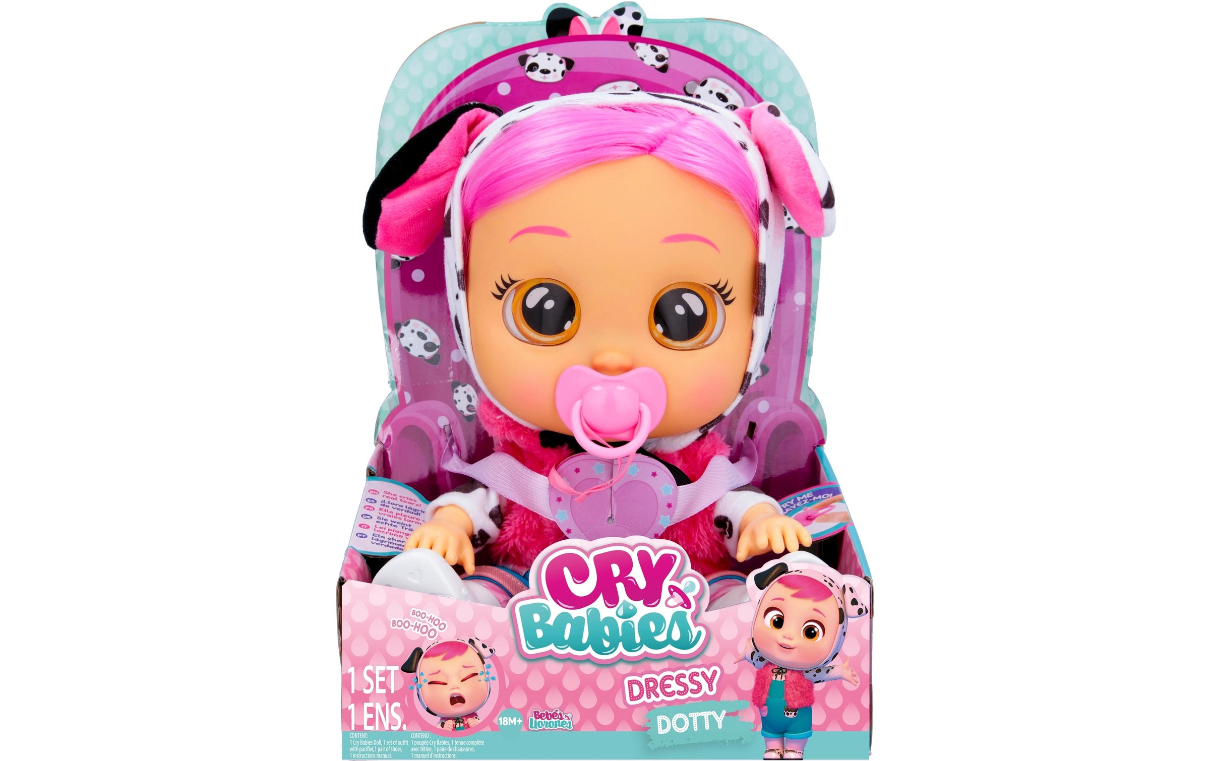IMC TOYS Babypuppe »Cry Babies – Dressy Dotty«