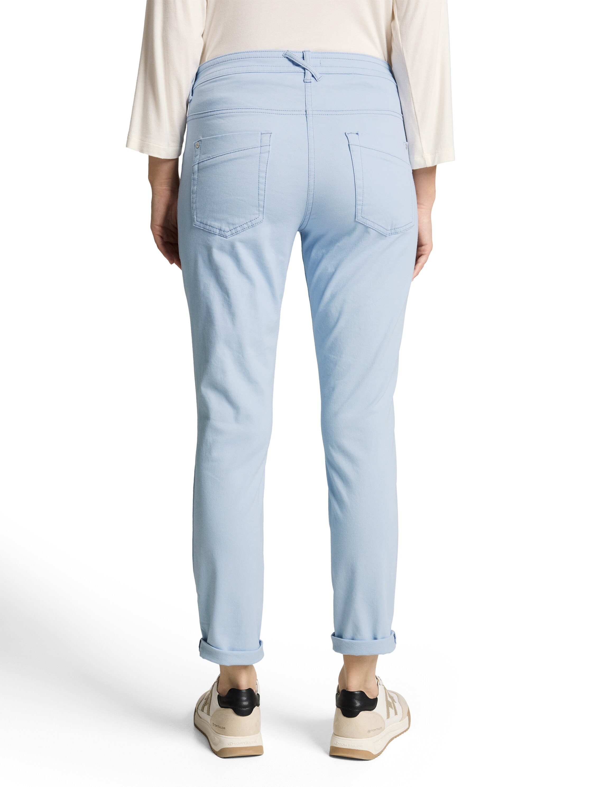 TOM TAILOR 7/8-Hose »Tapered«  mit Bindeband am Bündchen