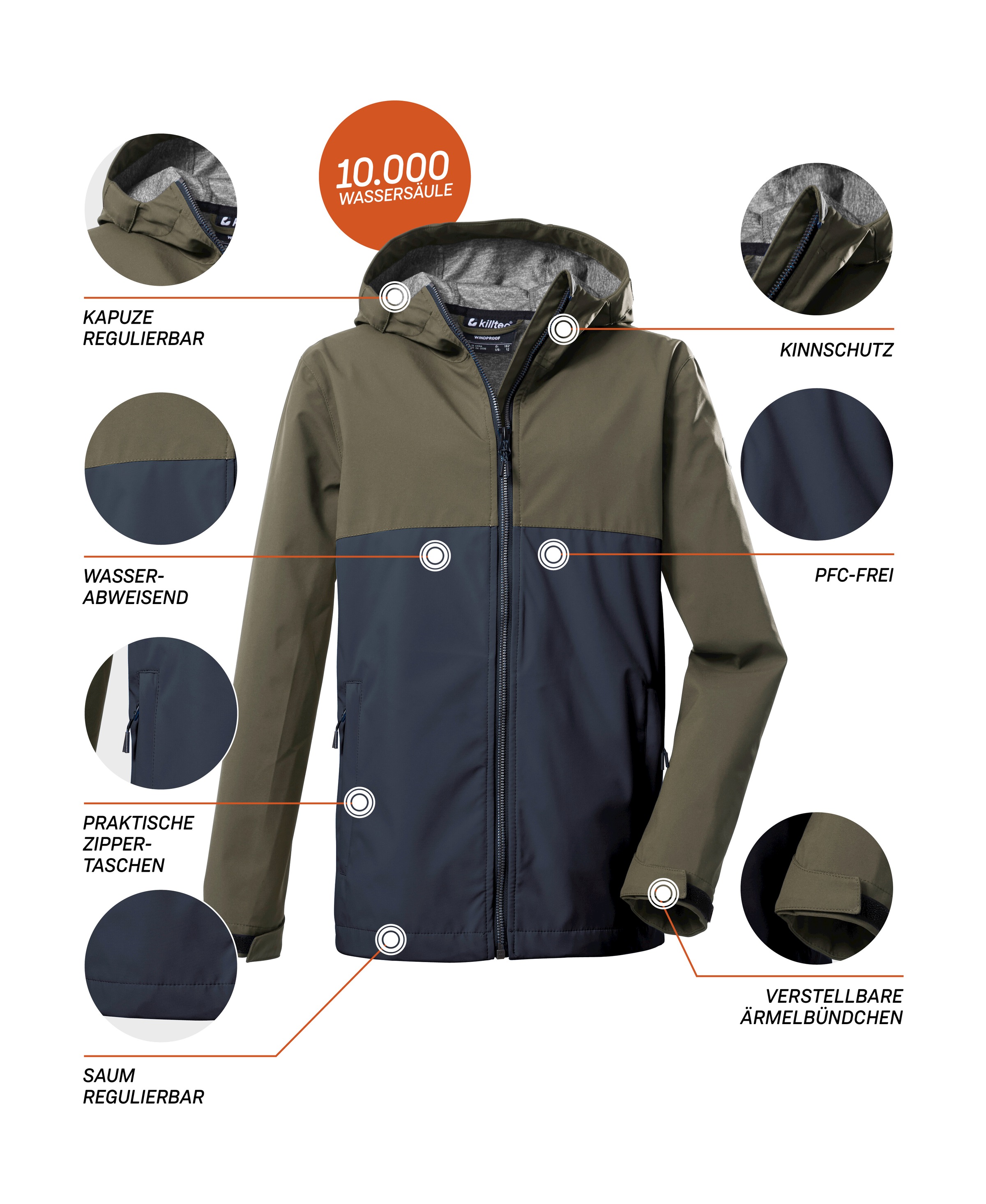 Killtec Softshelljacke »KOS 219 BYS SFTSHLL JCKT«