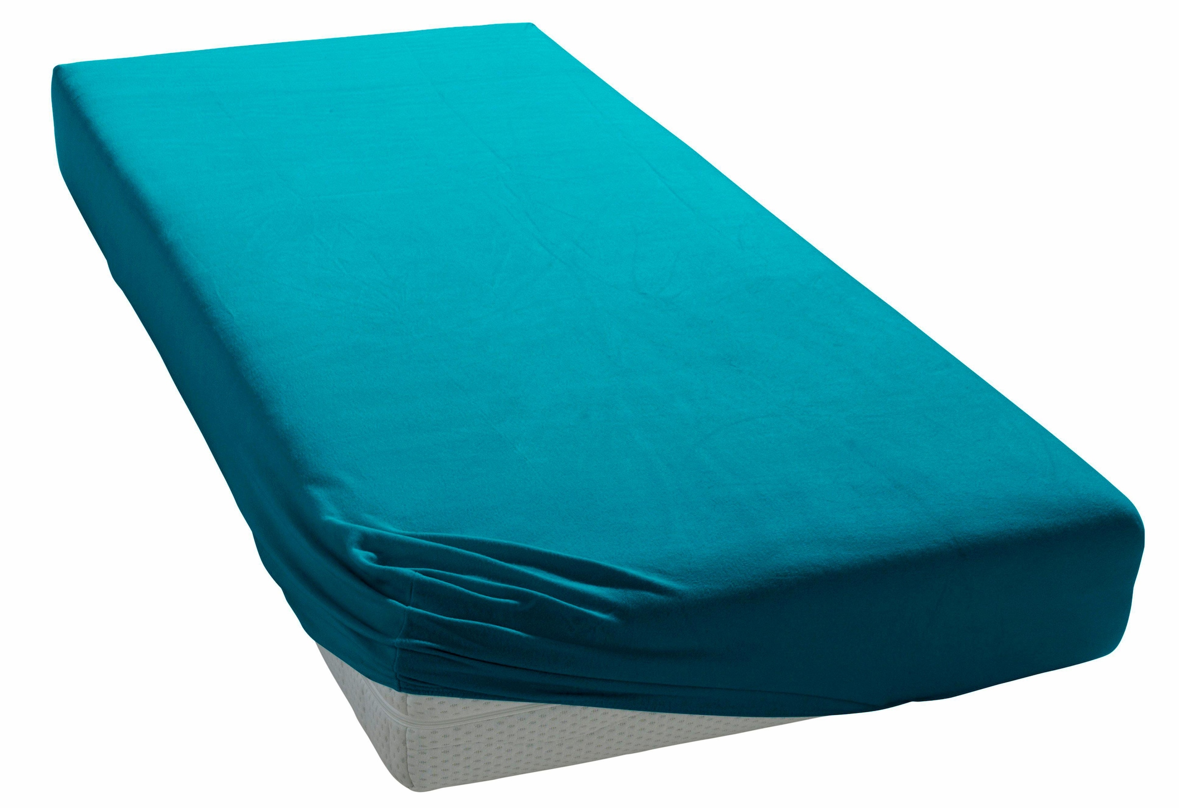 my home Draps de lit »BLACKBERRY« Baumwolle, Matratzen bis 28 cm Höhe, Bettlaken, Spannbetttuch, Laken