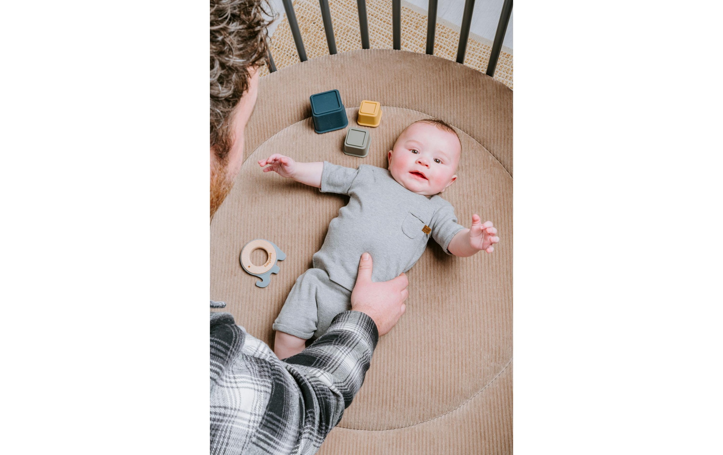   Krabbeldecke »baby's only Sense Clay – Ø90 cm«
