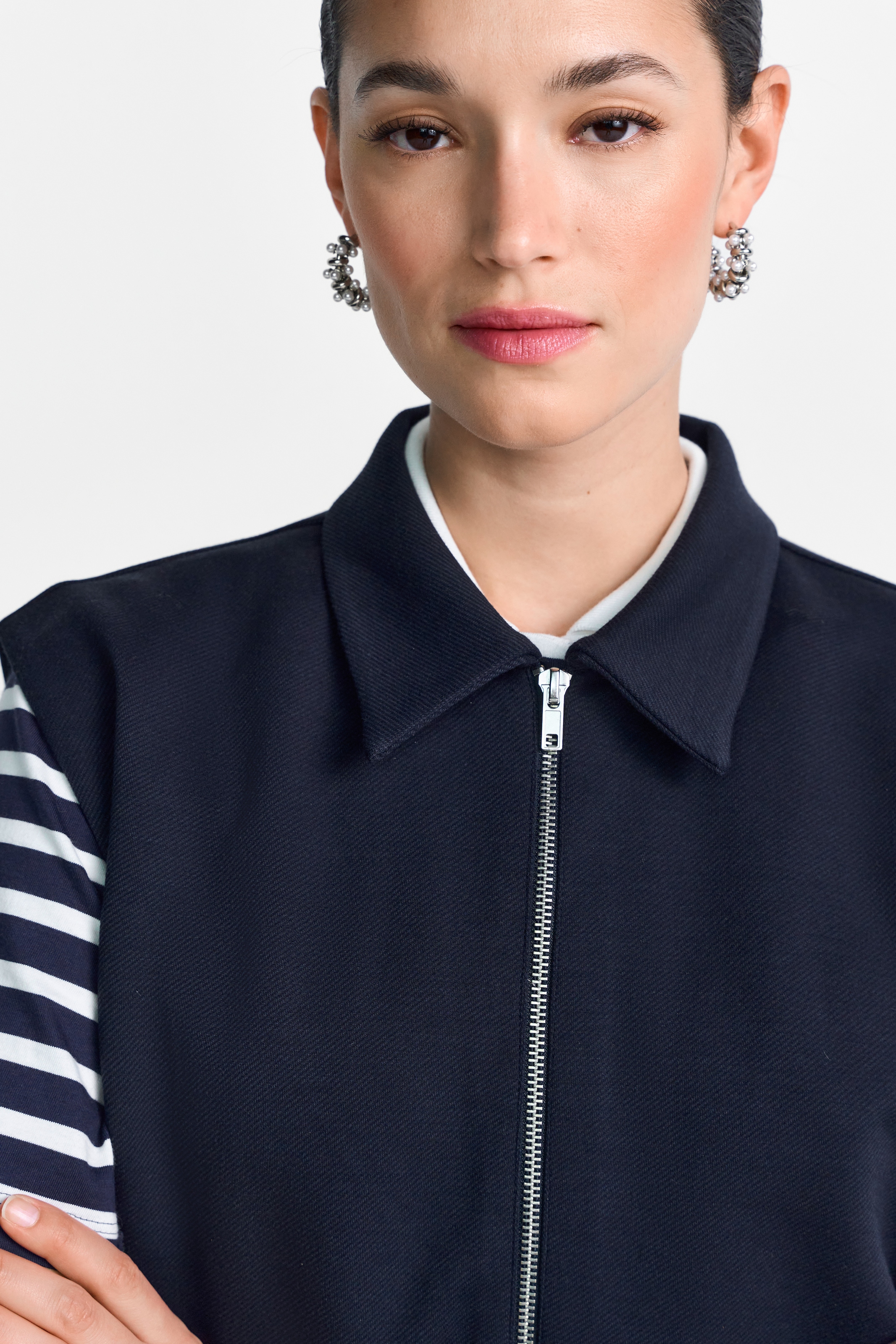 RICHROYAL Gilet en jersey Jersey, mit Metallreissverschluss