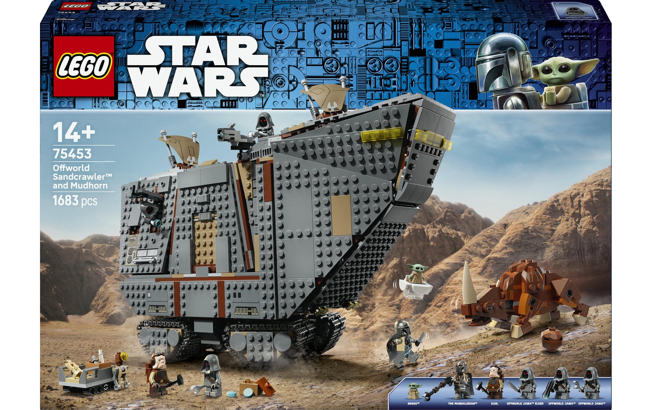 LEGO® Konstruktionsspielsteine »Offworld Sandkrawler und Schlammhorn (75453), LEGO Star Wars™« Made in Europe