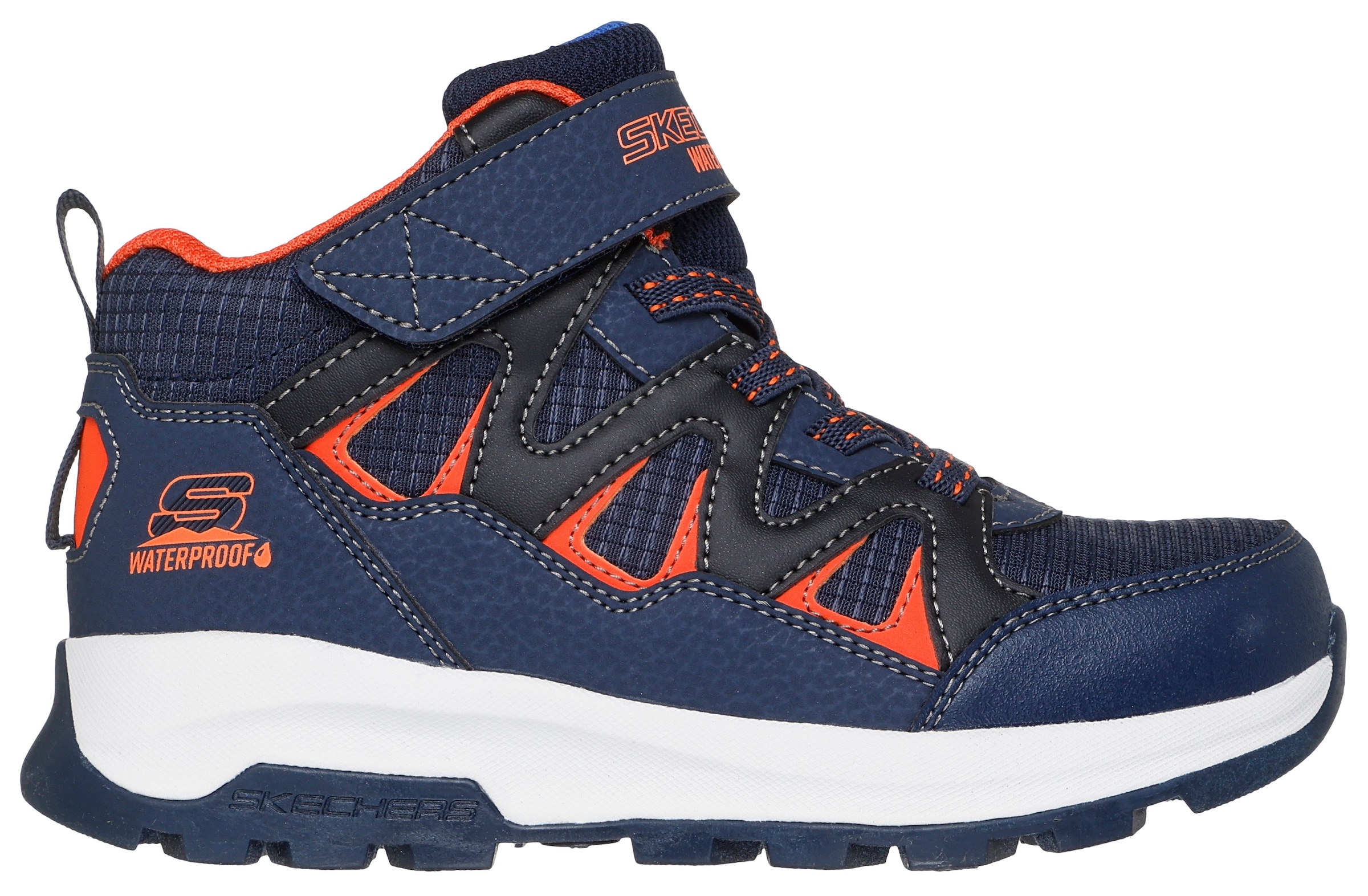 Skechers Klettstiefel »STORM BLAZER«  Freizeitschuh mit waterproof, Grössenschablone zum Download