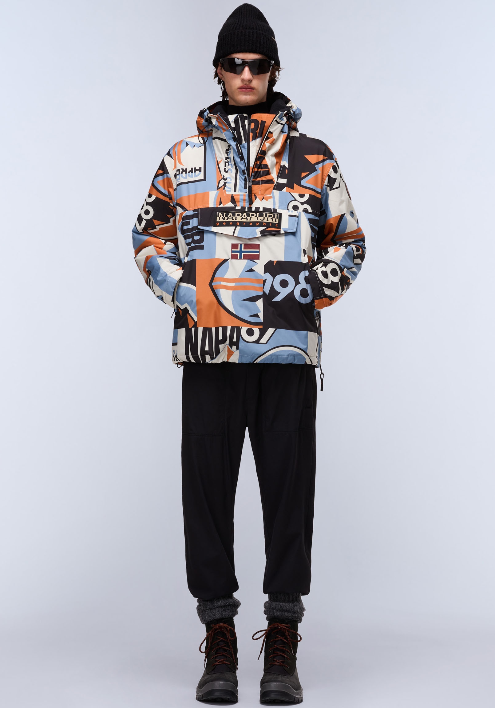 Napapijri Veste fonctionnelle »NEXT« mit Kapuze Regular fit mit Kapuze und Stehkragen