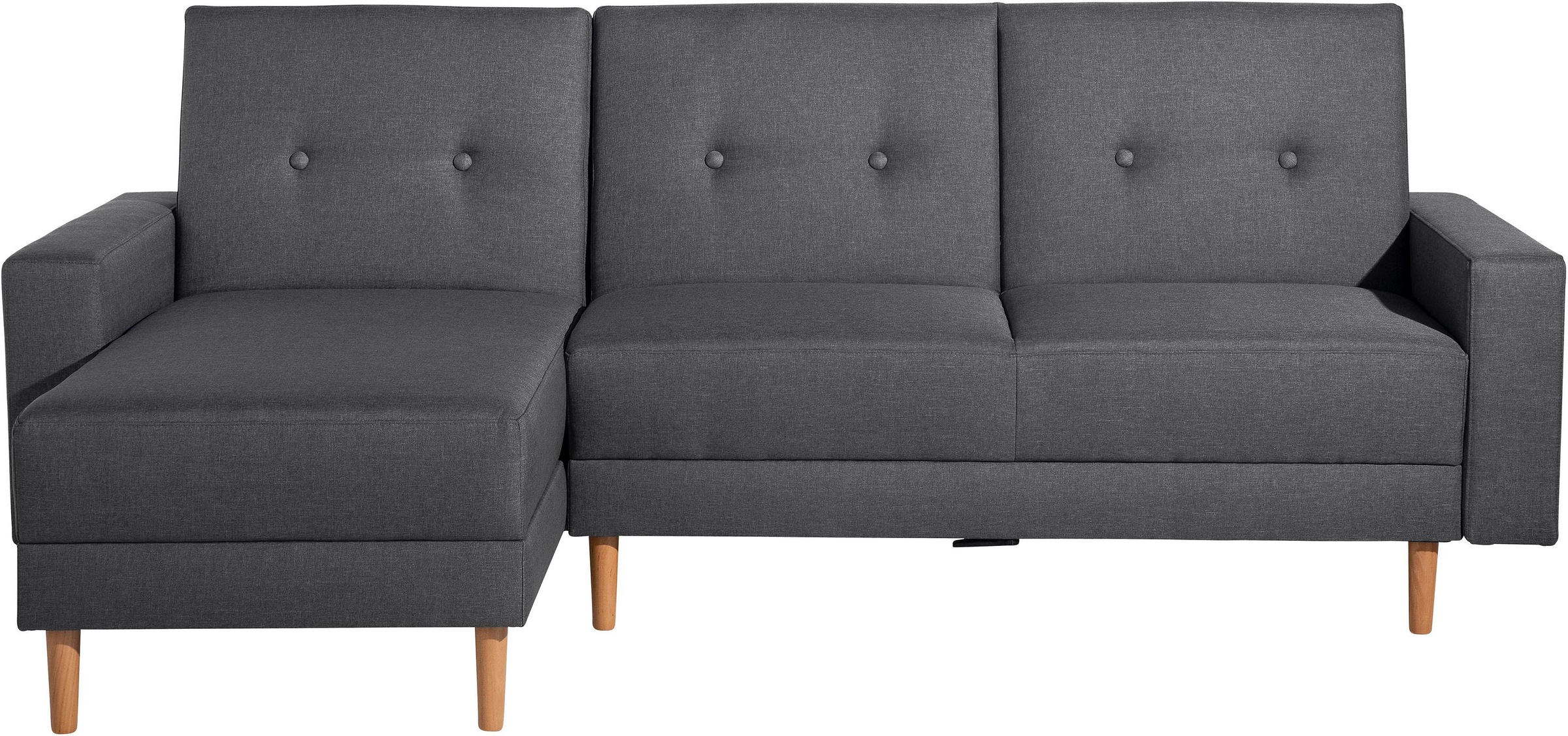 Image of Max Winzer® Ecksofa »Just Chill«, Schlafsofa mit Recamiere, mit Rückenverstellung, inklusive Stauraumhocker bei Ackermann Versand Schweiz