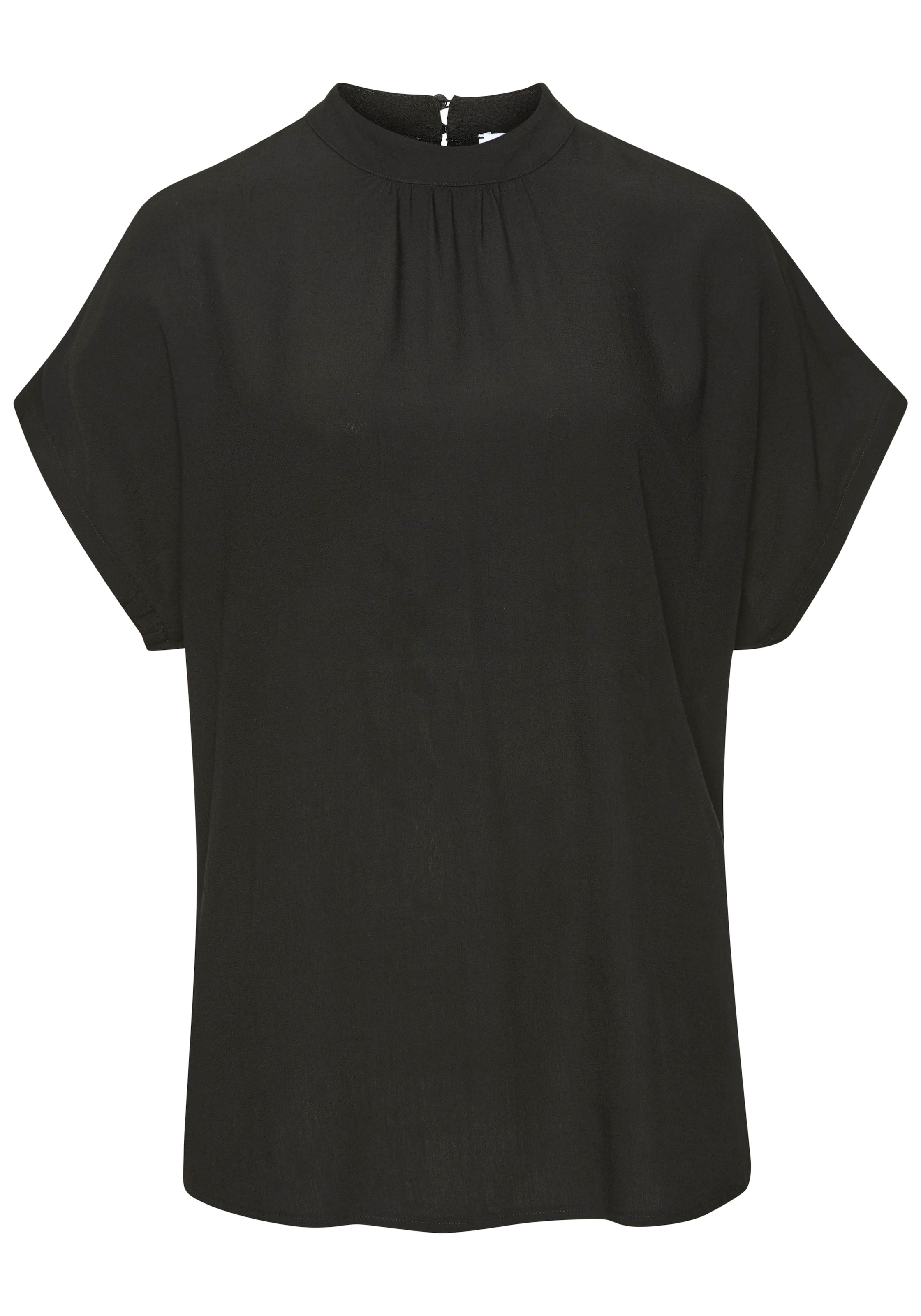 LASCANA Kurzarmbluse, in lockerer Passform, Damenbluse, sportlich elegant