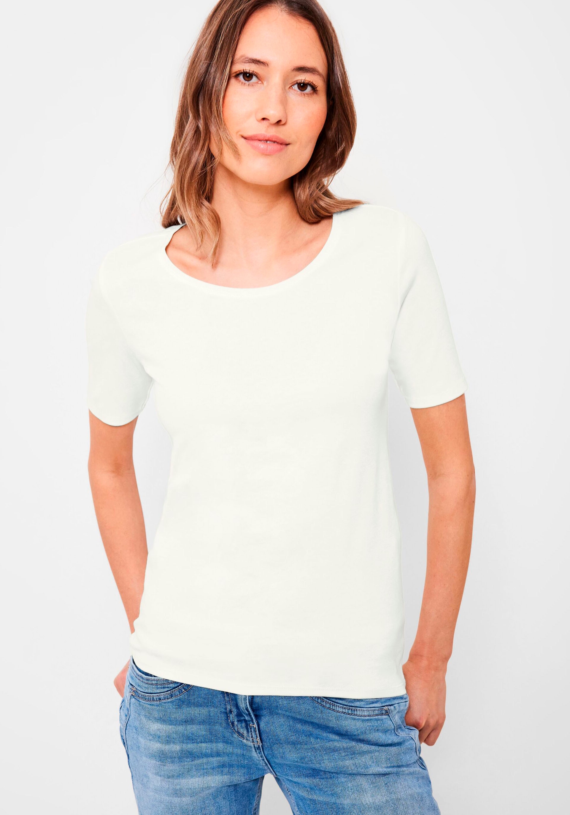Image of Cecil T-Shirt "Style LENA" mit Rundhalsausschnitt