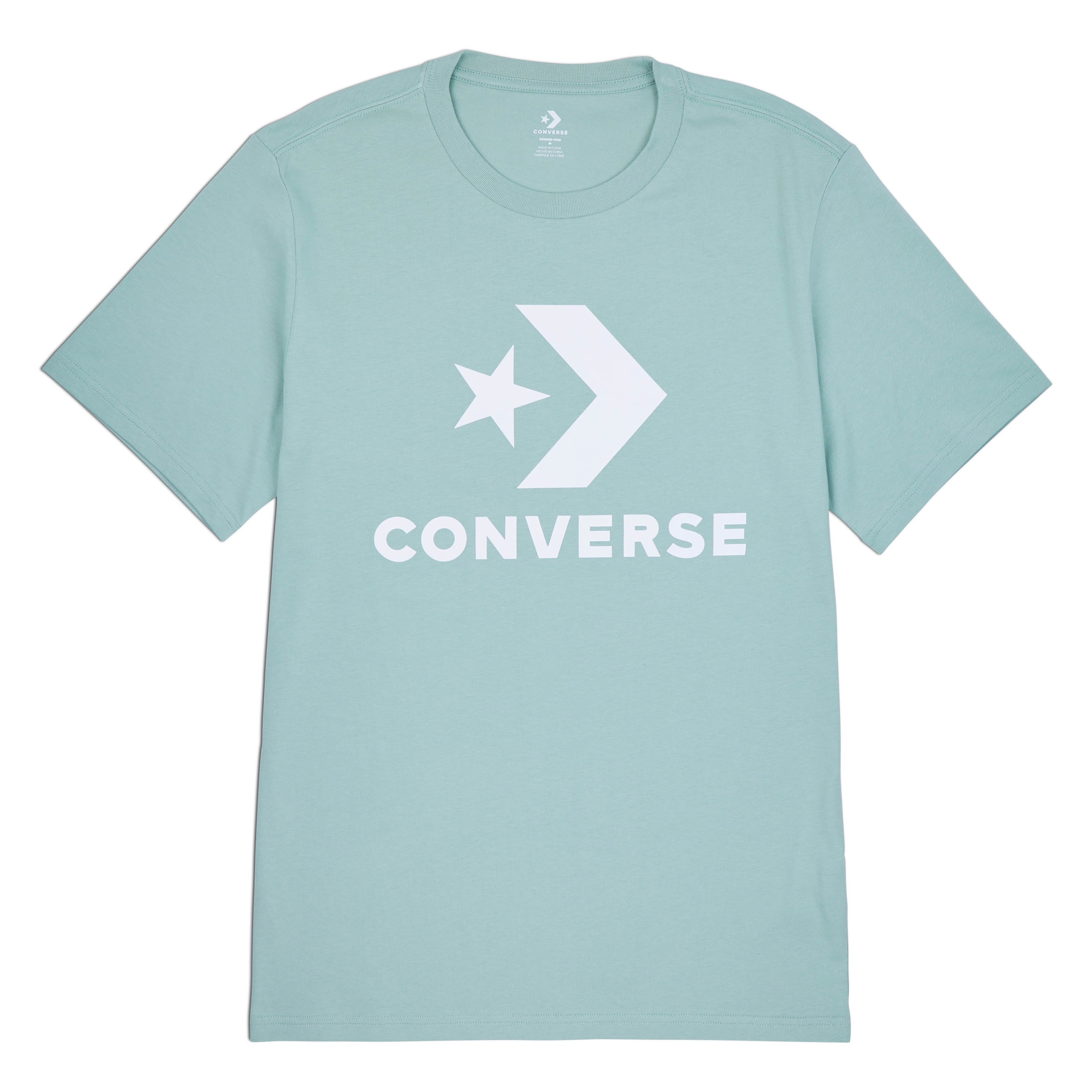 T-Shirt »CONVERSE GO-TO STAR CHEVRON LOGO STANDARD-FIT T-SHIRT«, Unisex