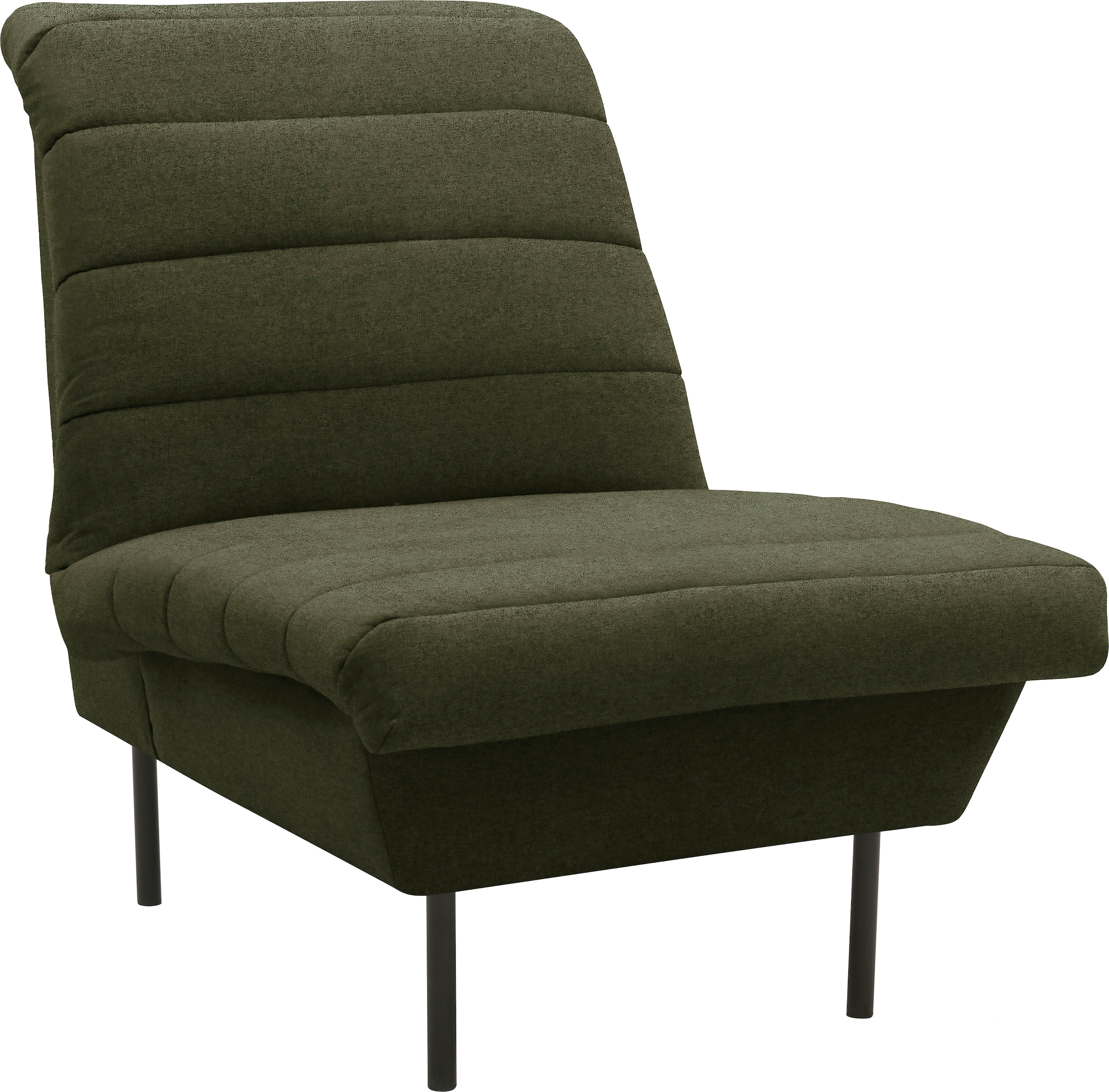 LOOKS by Wolfgang Joop Fauteuil »LOOKS IX« Quersteppung, ohne Armlehnen