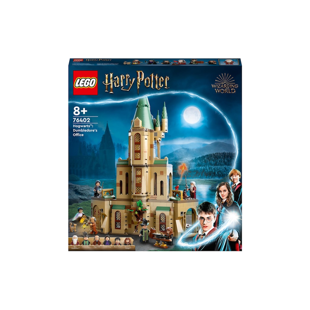 LEGO® Spielbausteine »Potter Hogwarts: Dumble«, (654 St.)